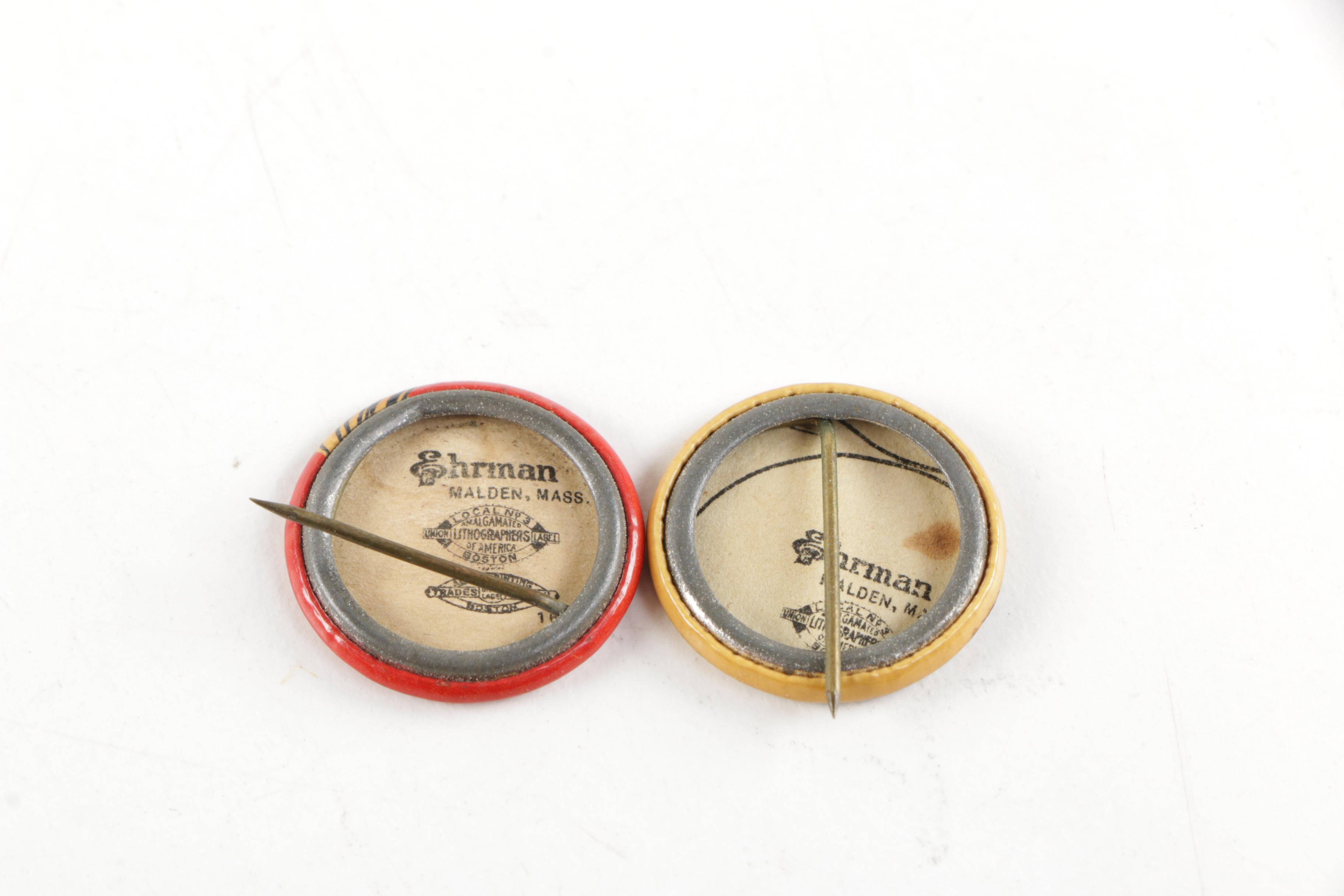 WWI Liberty Bond Pin Back Buttons
