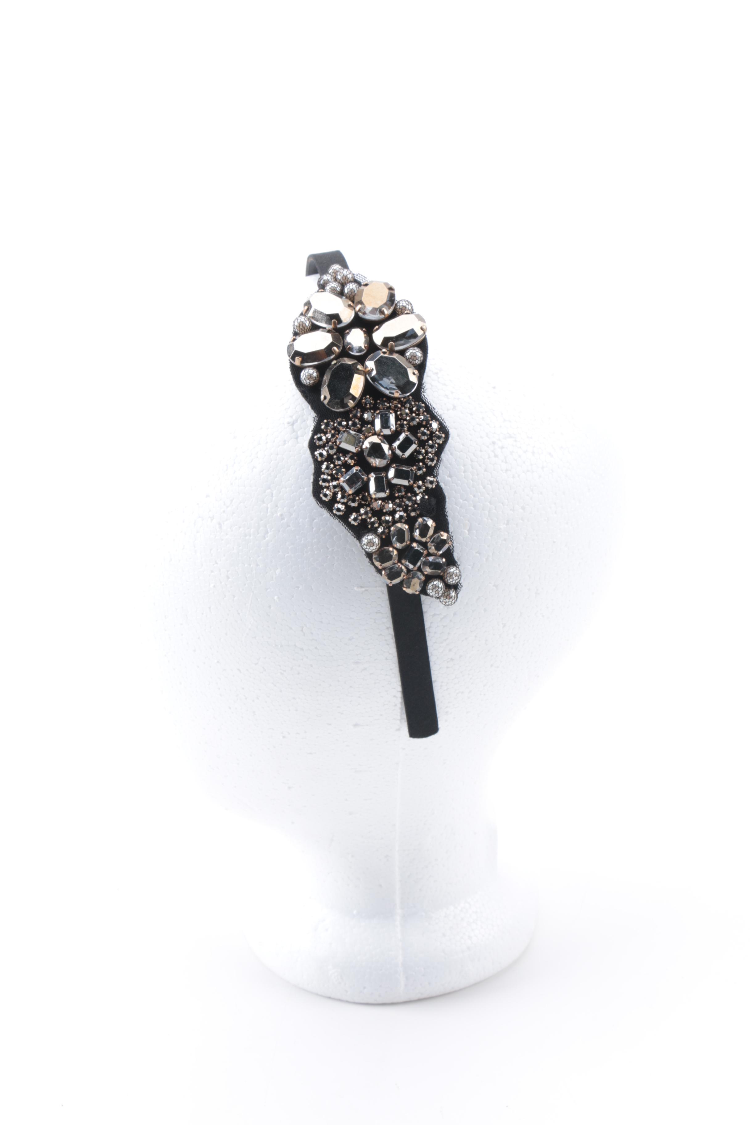 Embellished Headbands Including Feathers