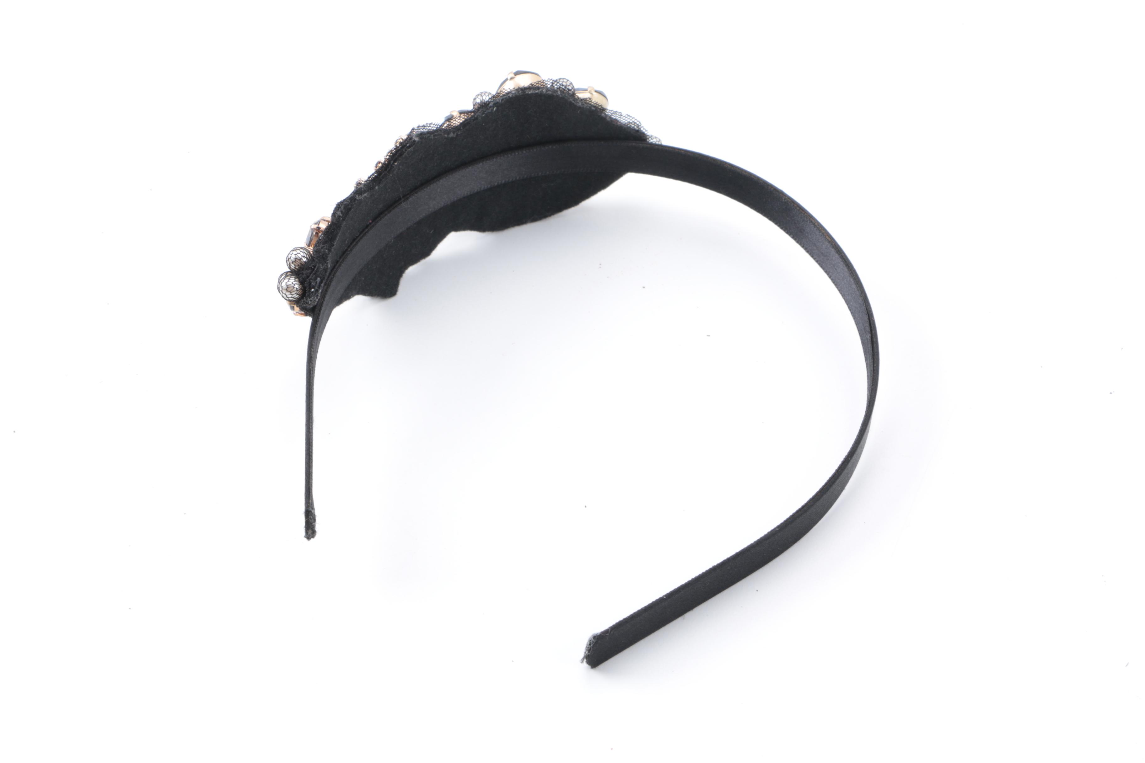 Embellished Headbands Including Feathers