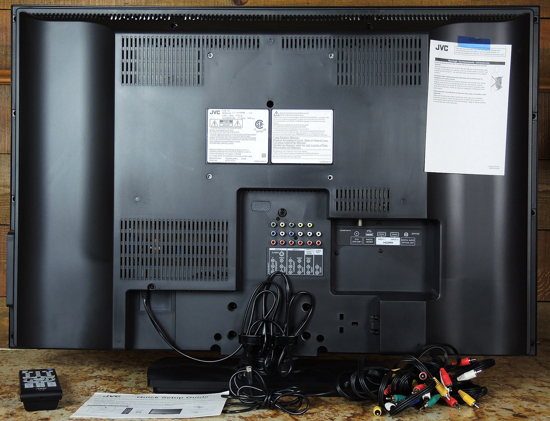 JVC 37" Genessa HD LCD Television