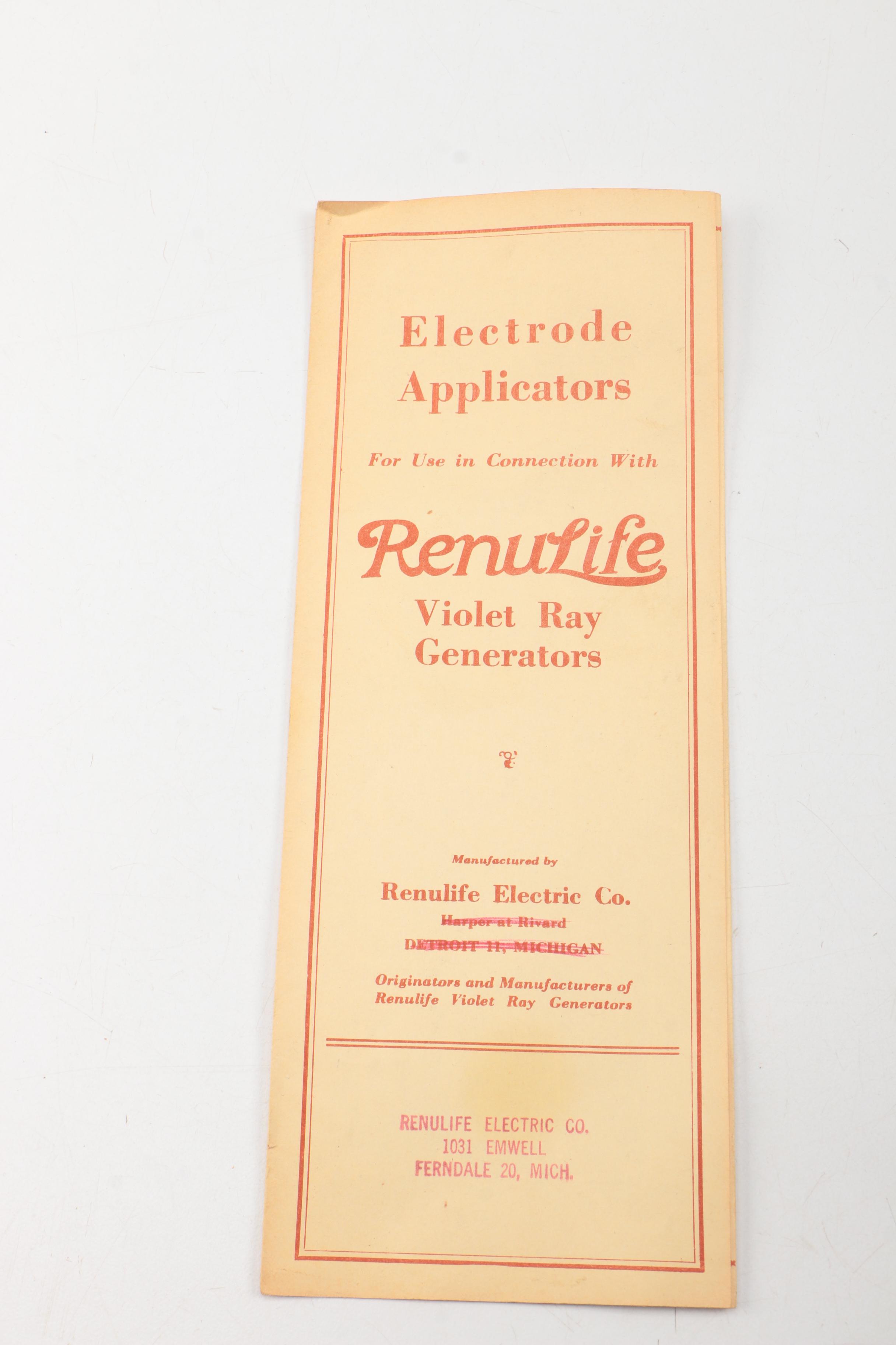 Renulife Electrotherapy Machine