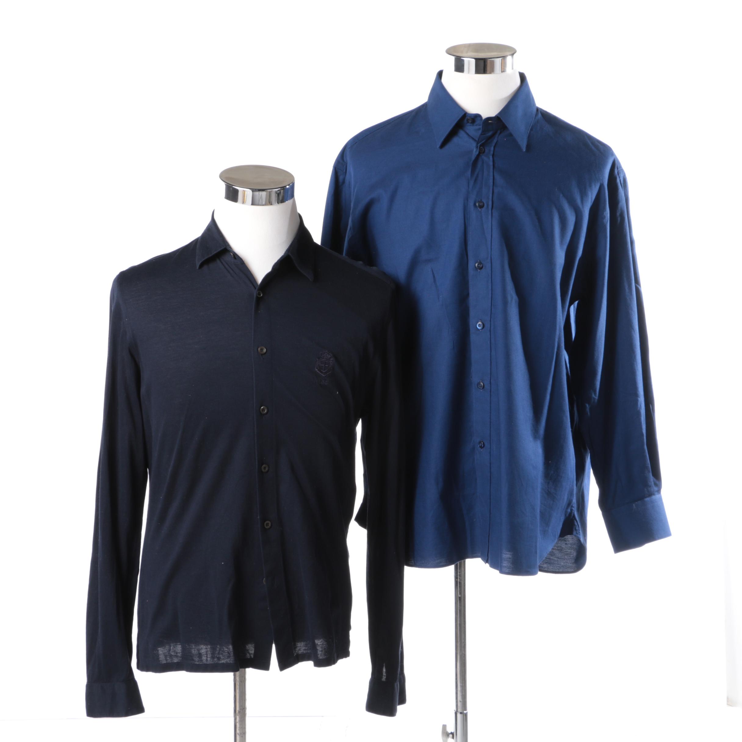 Men's Prada Button-Down Shirts