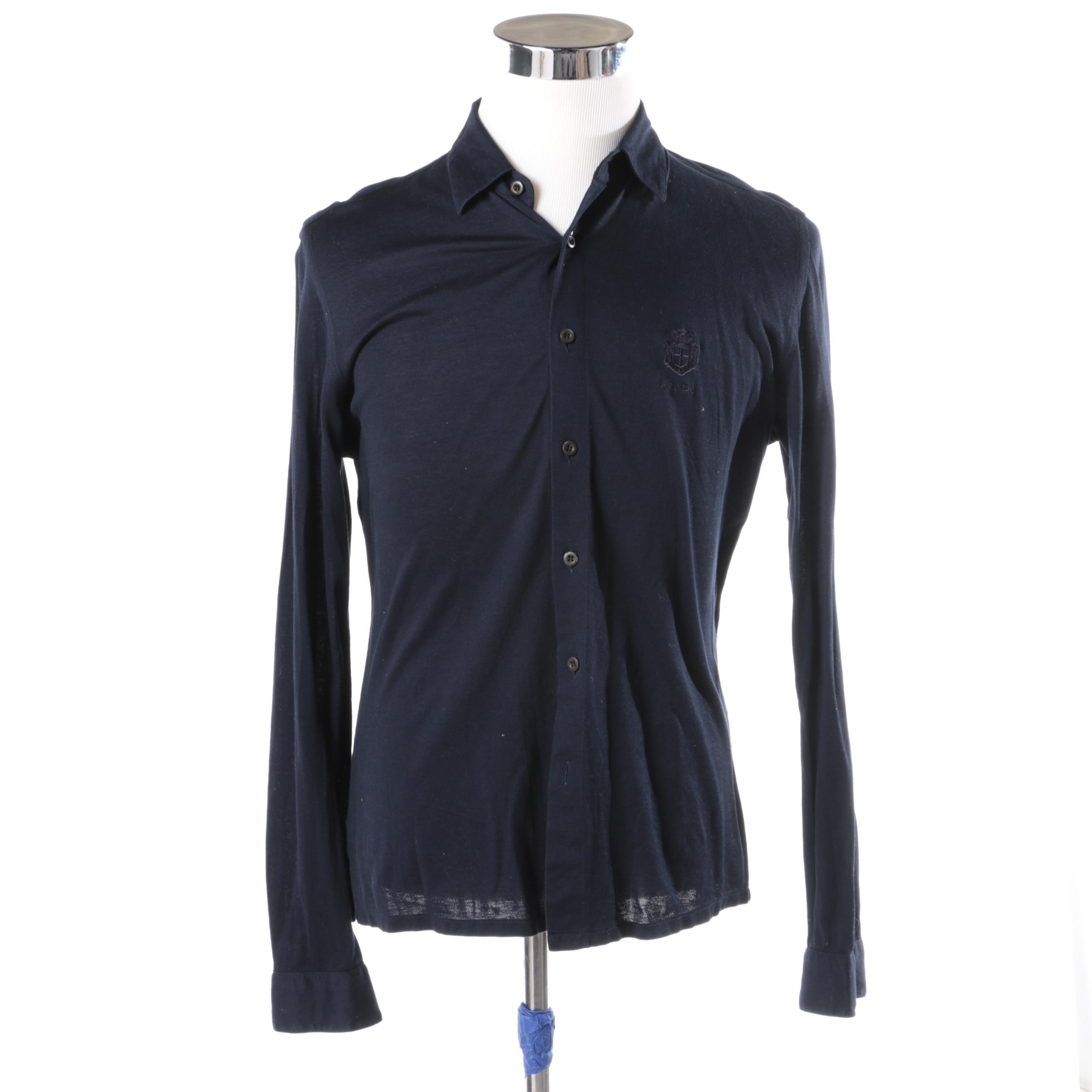 Men's Prada Button-Down Shirts