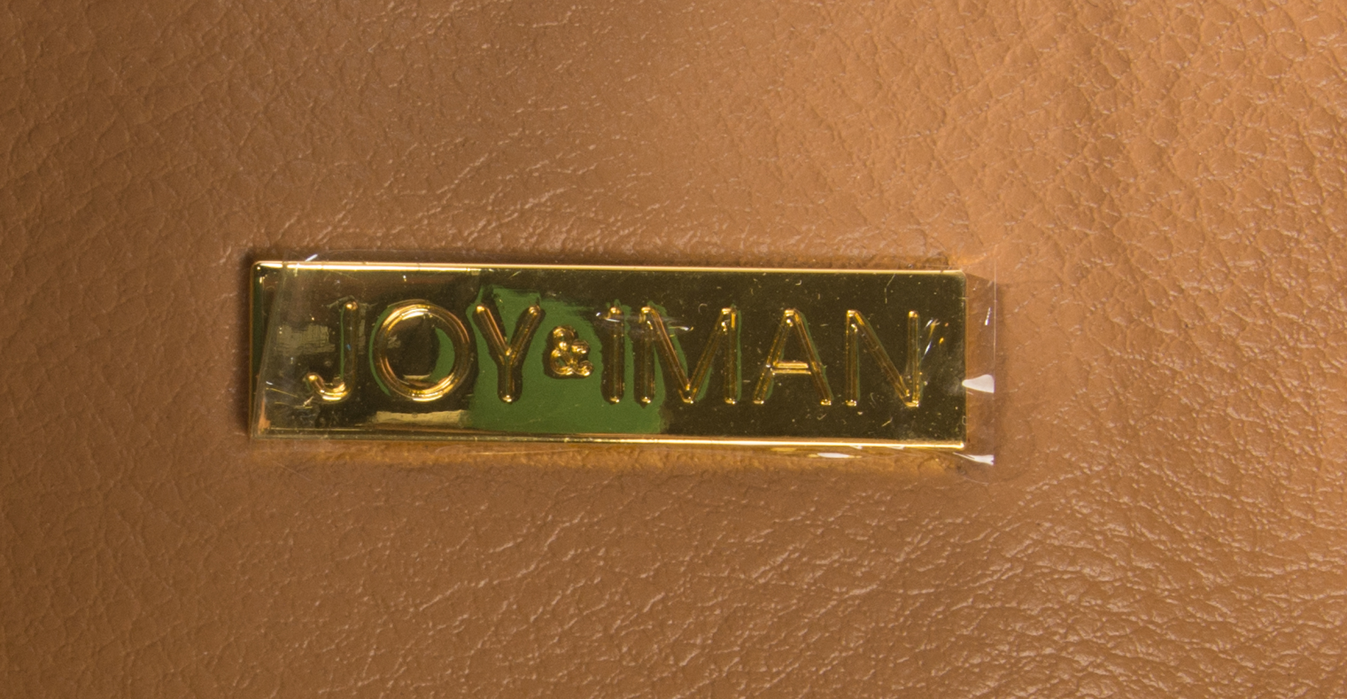 Joy & Iman Leather City Satchel with Joy Mangano Vinyl Valises