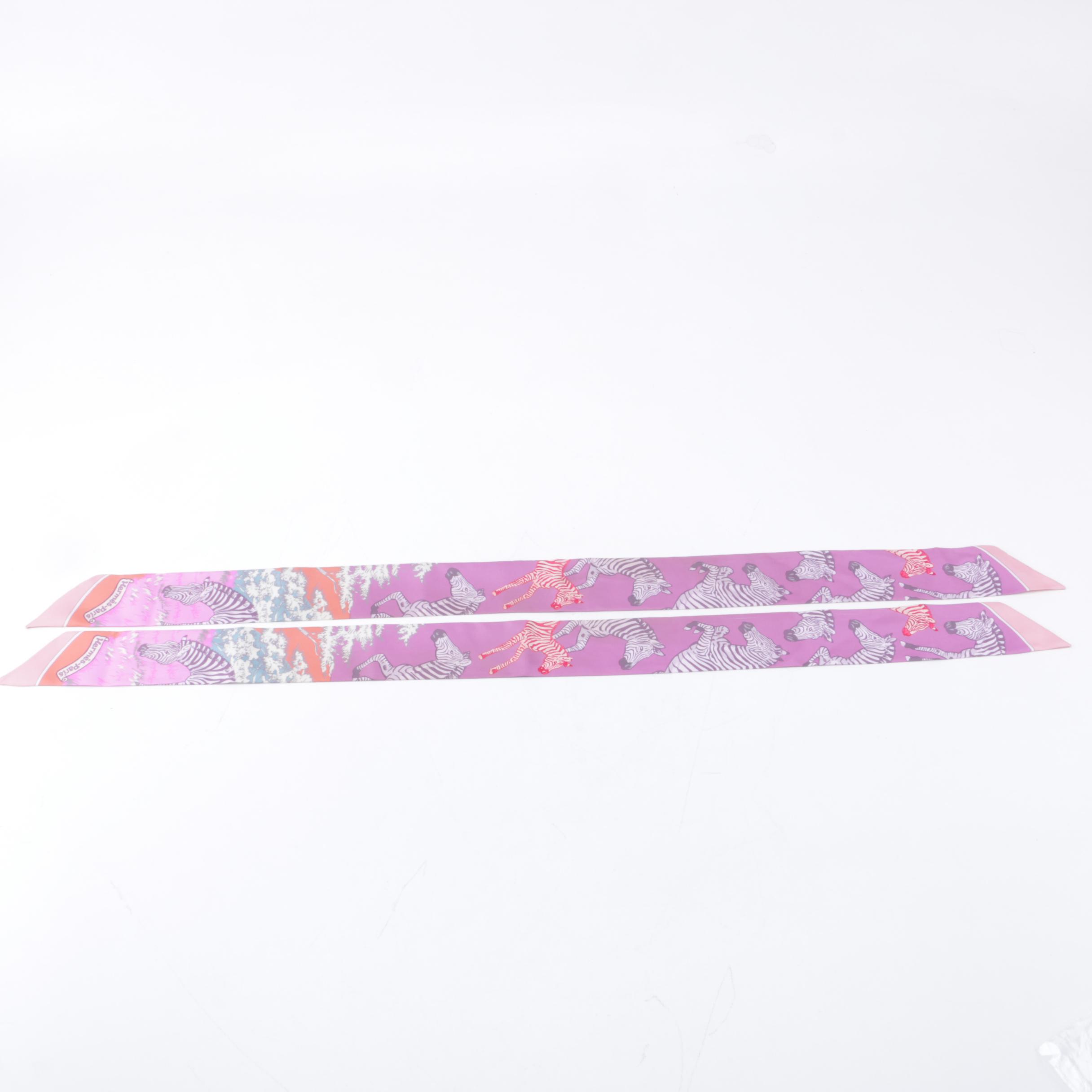 Hermès Twilly Silk Scarves