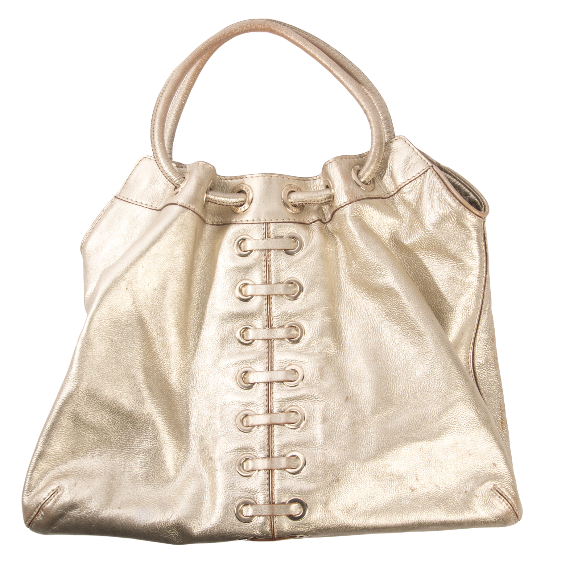 Michael Kors Metallic Gold Hobo Bag