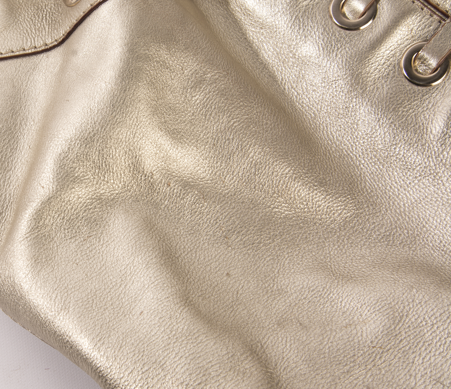 Michael Kors Metallic Gold Hobo Bag
