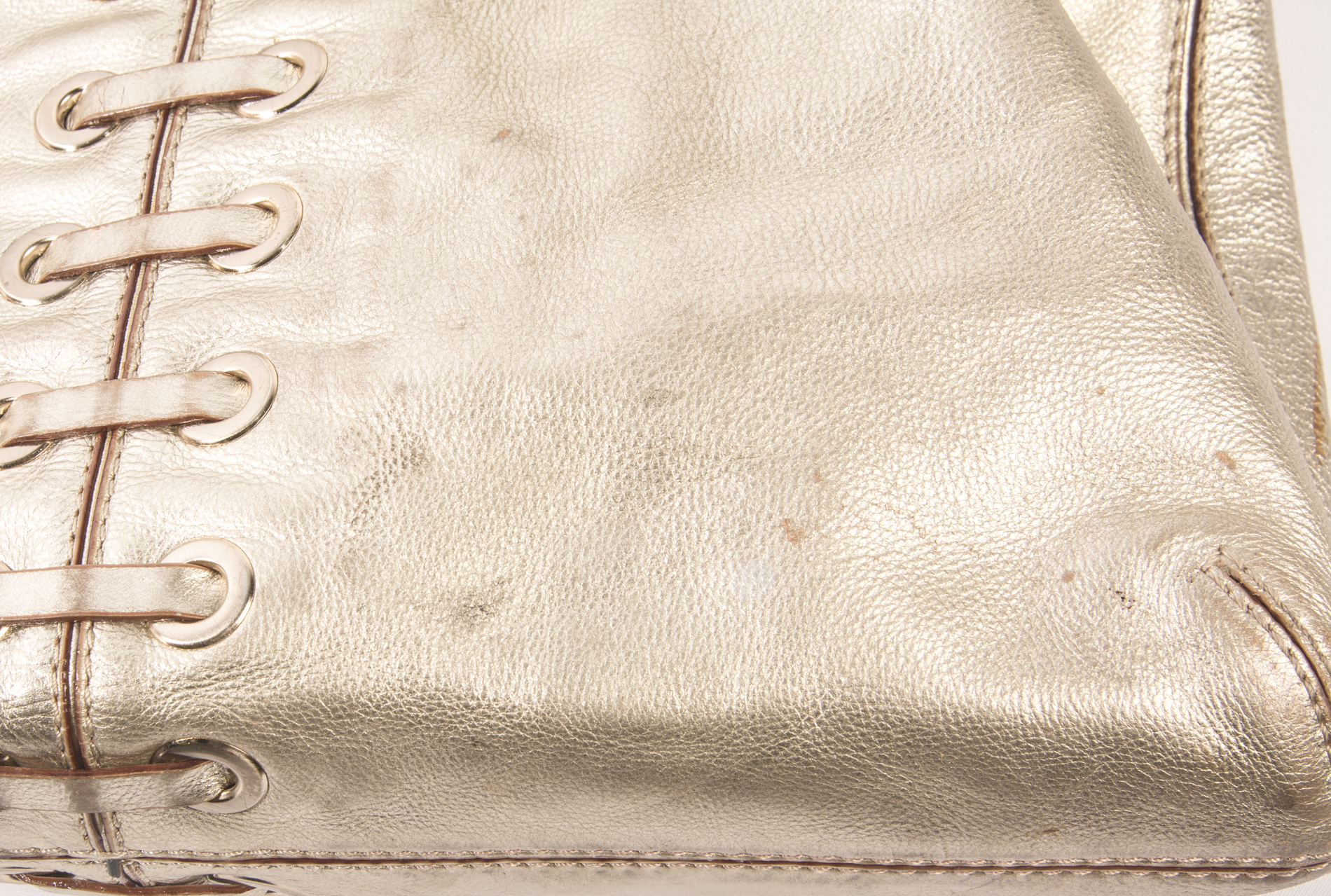 Michael Kors Metallic Gold Hobo Bag