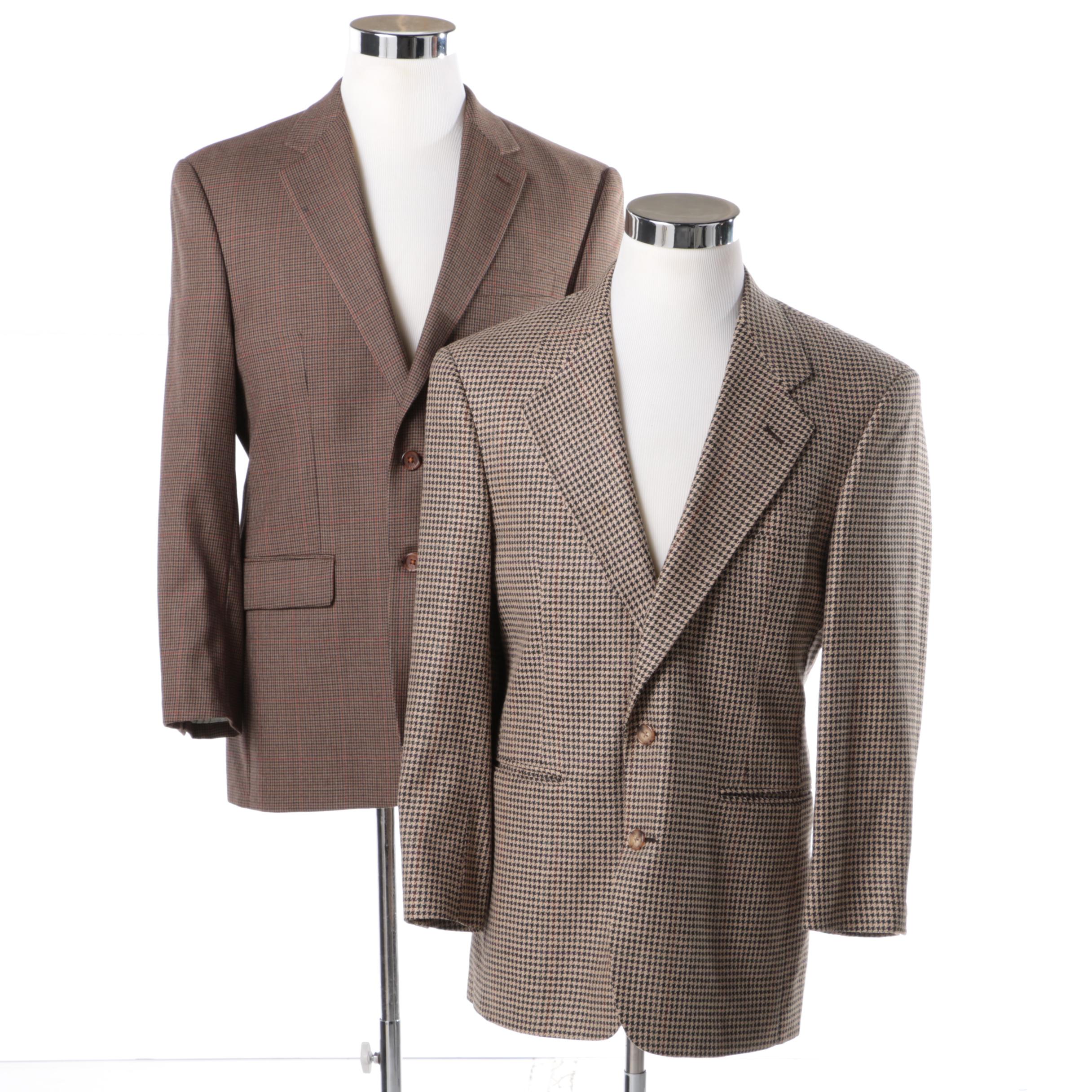 Men's Houndstooth Blazers With Lauren Ralph Lauren