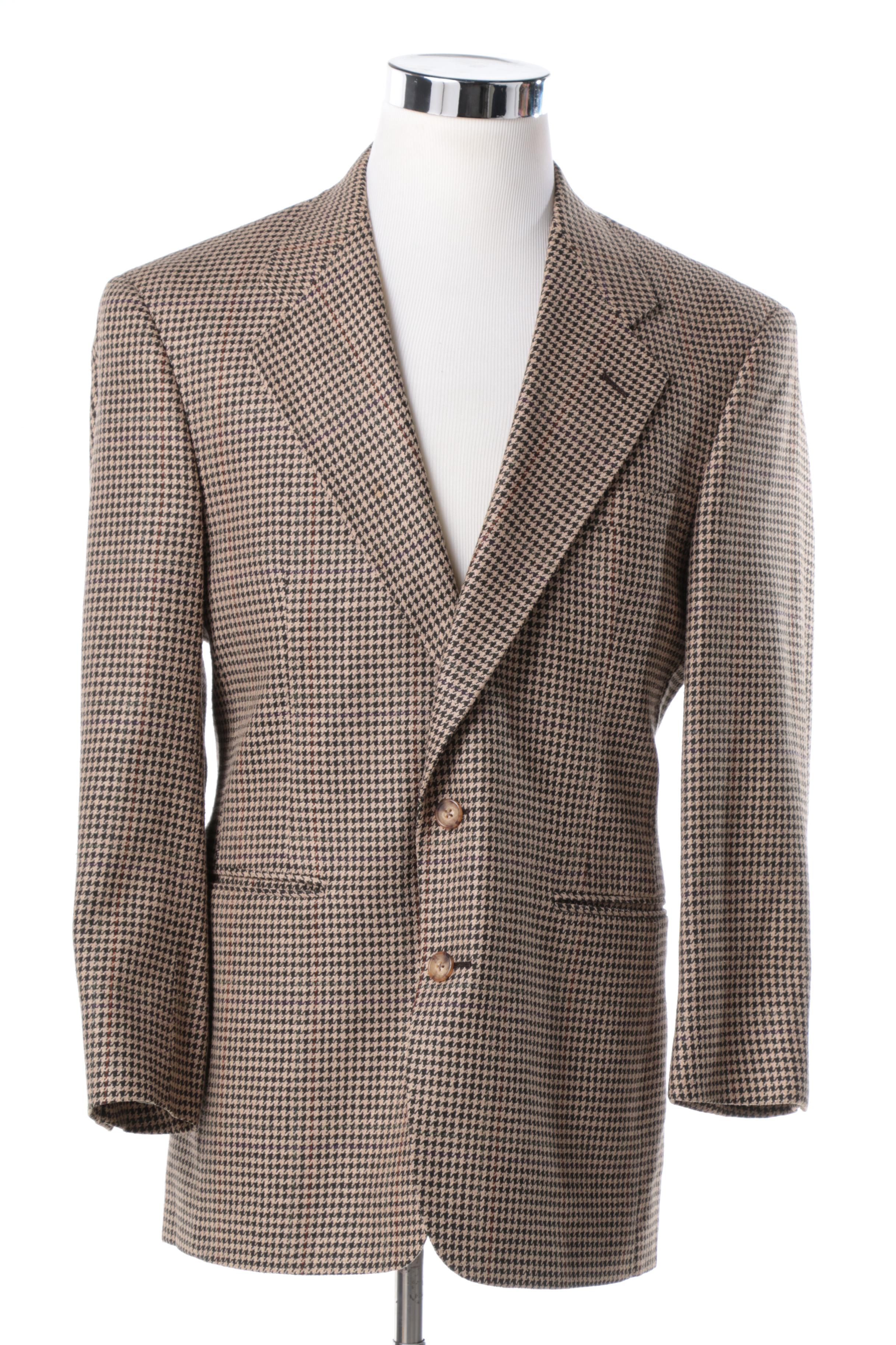 Men's Houndstooth Blazers With Lauren Ralph Lauren
