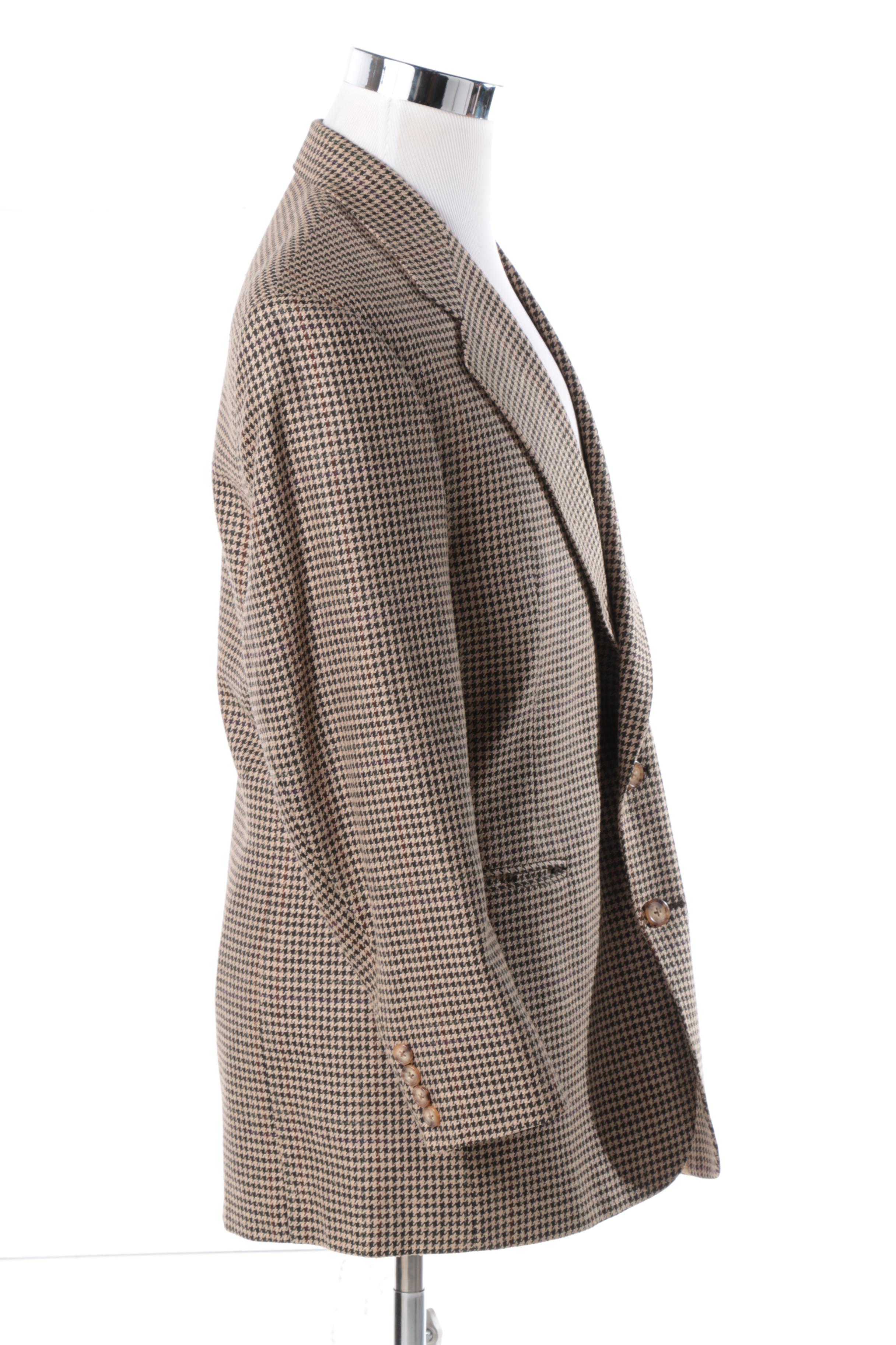 Men's Houndstooth Blazers With Lauren Ralph Lauren