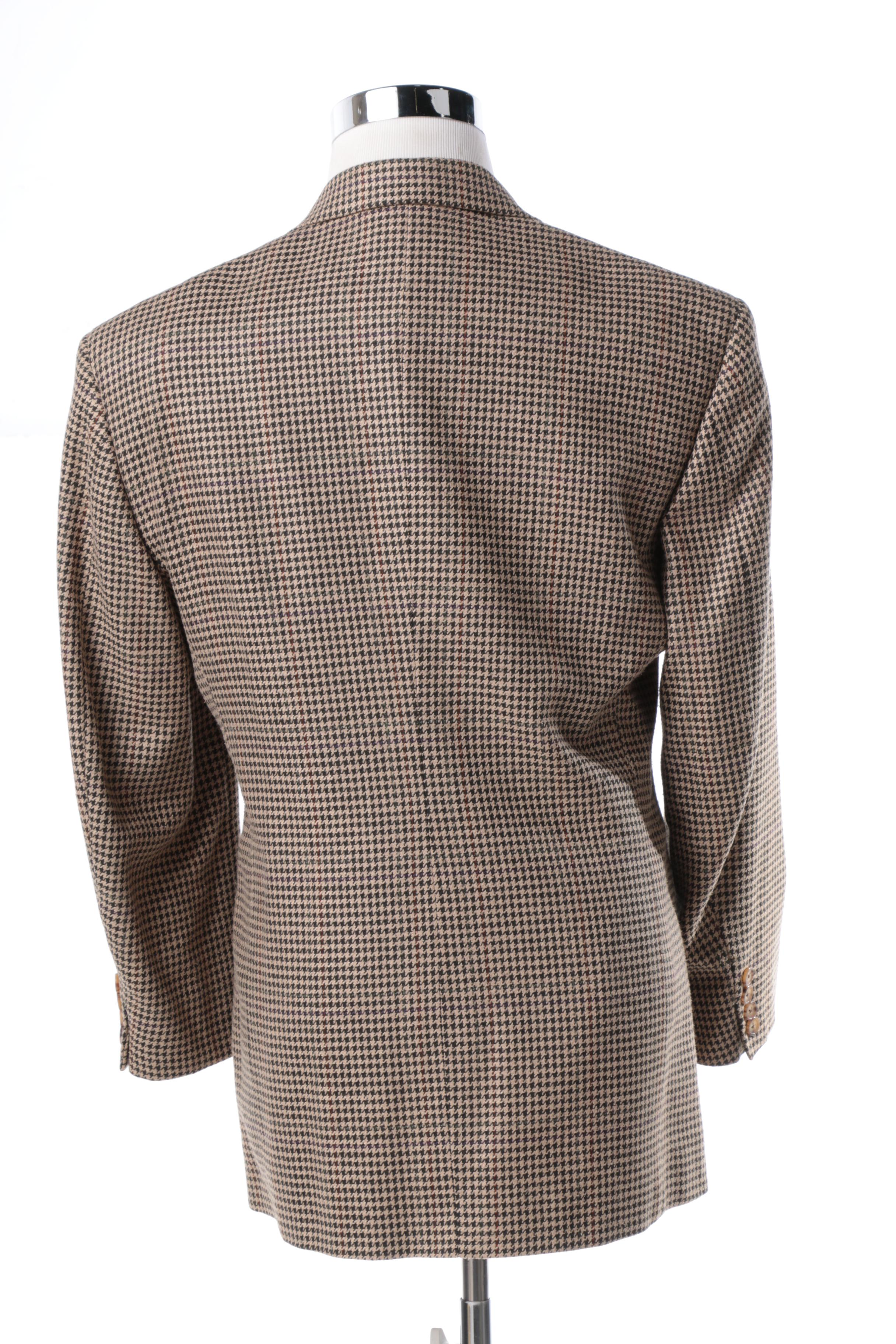 Men's Houndstooth Blazers With Lauren Ralph Lauren