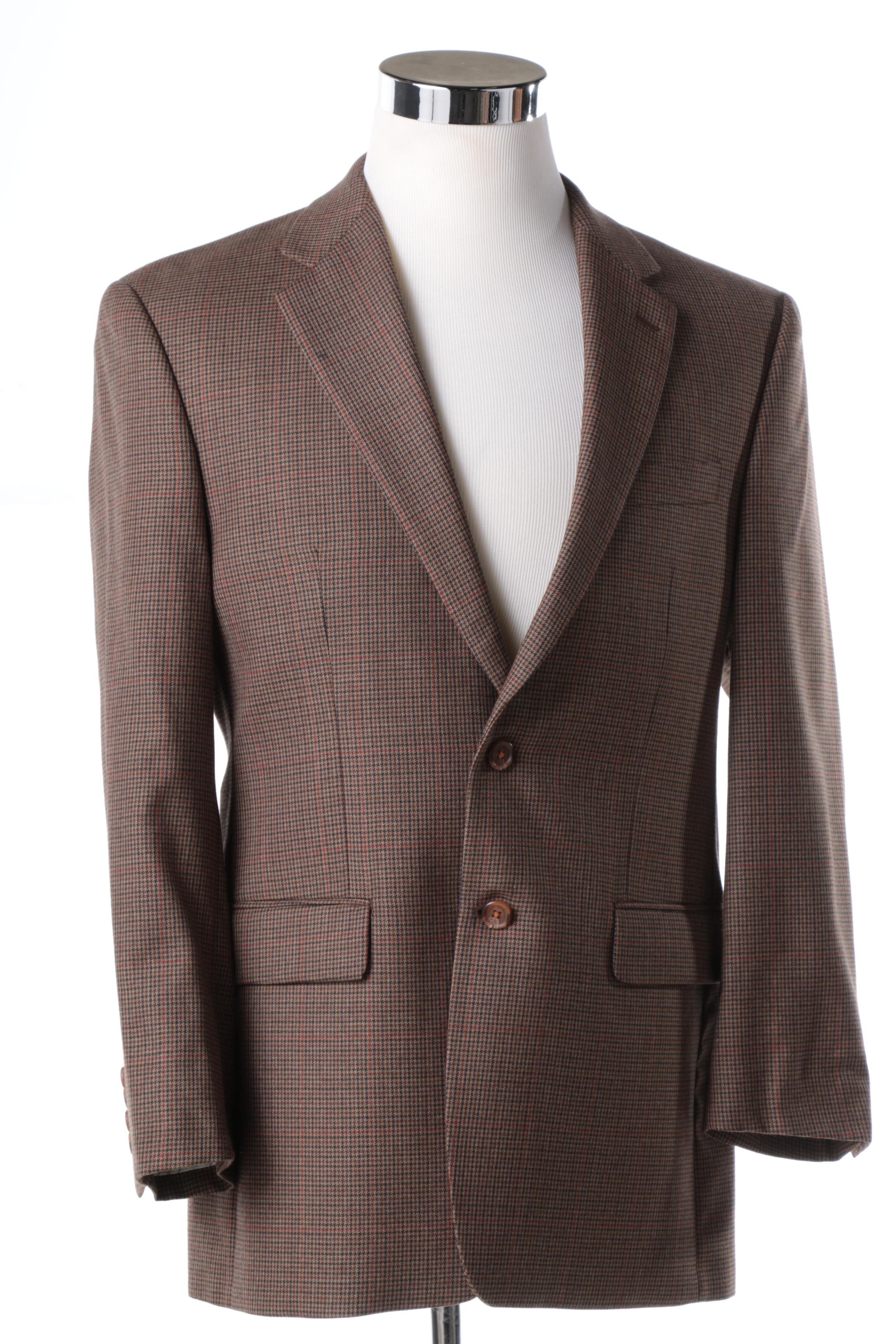 Men's Houndstooth Blazers With Lauren Ralph Lauren