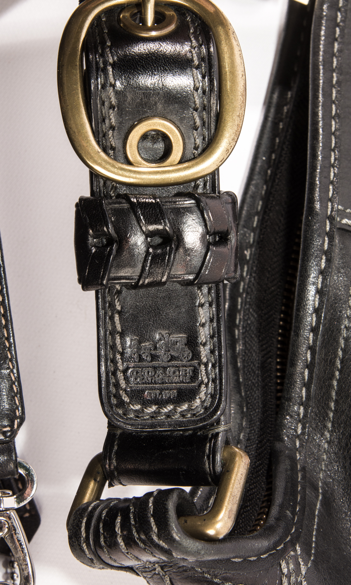 Coach Hampton Demi-Pouch; Bleeker Hobo Bag and Wallet