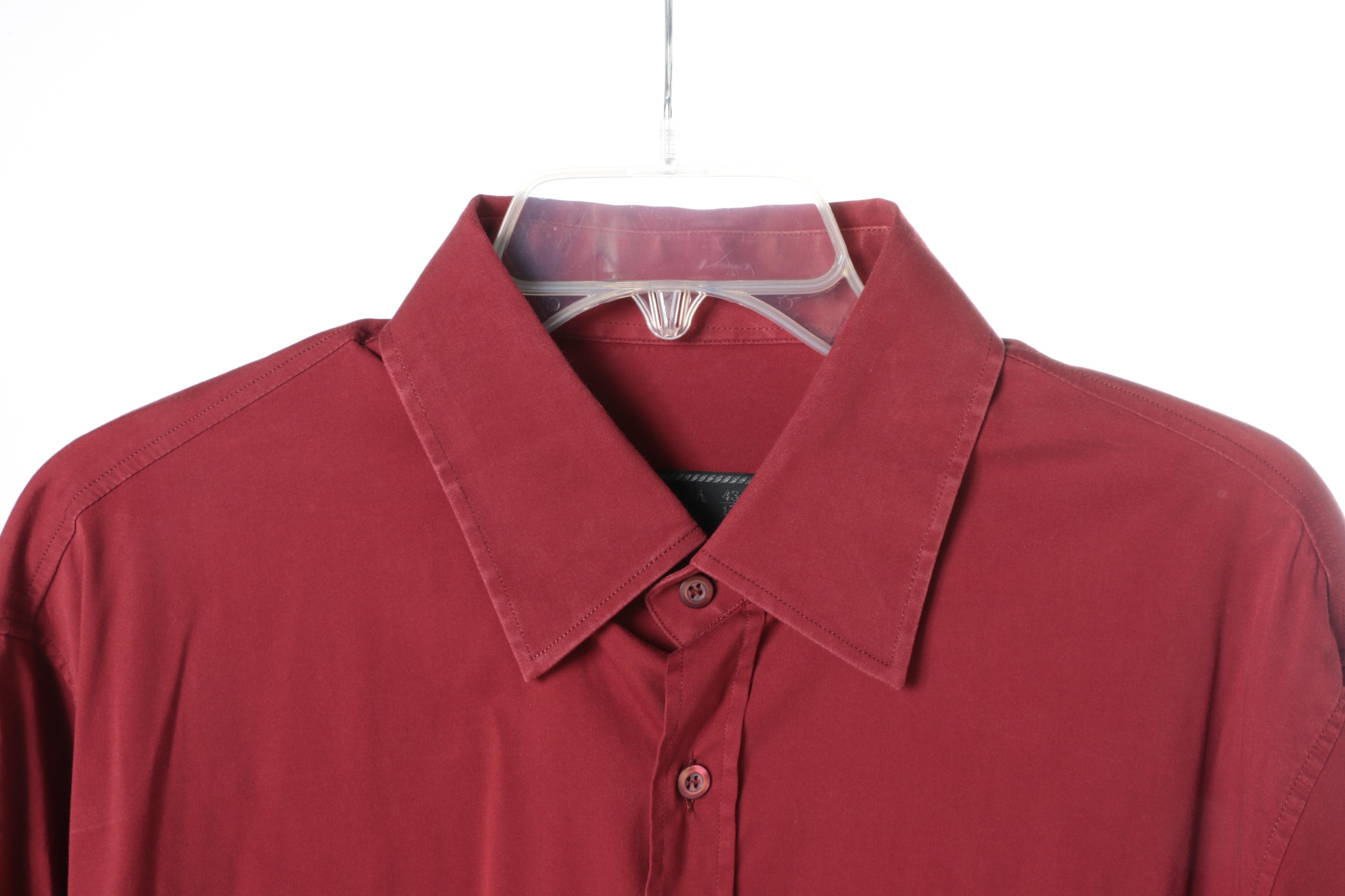 Men's Prada Dress Shirts