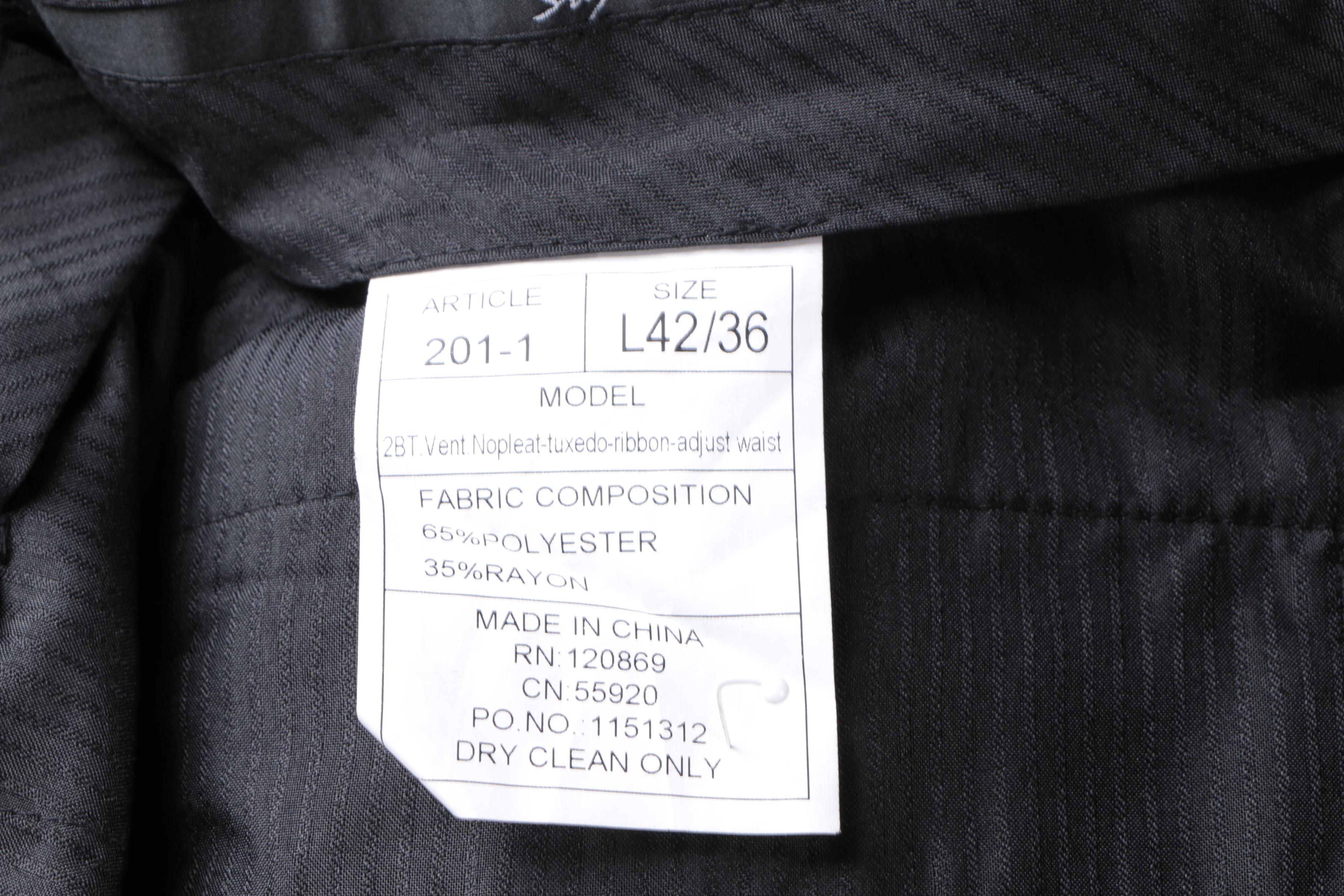 Men's Renoir Black Tuxedo