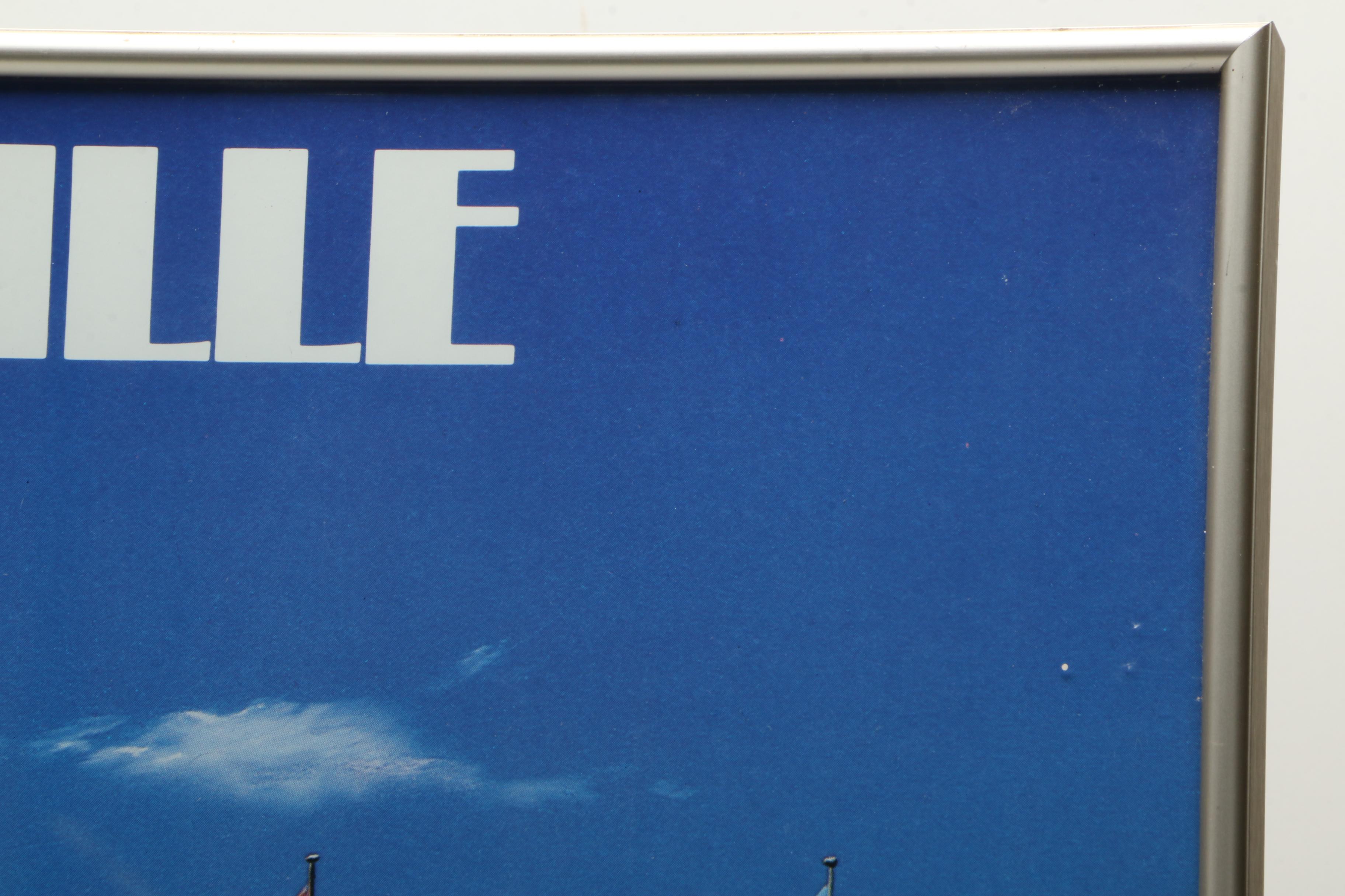 Deauville, France, Horse Racing Themed Advertising Poster