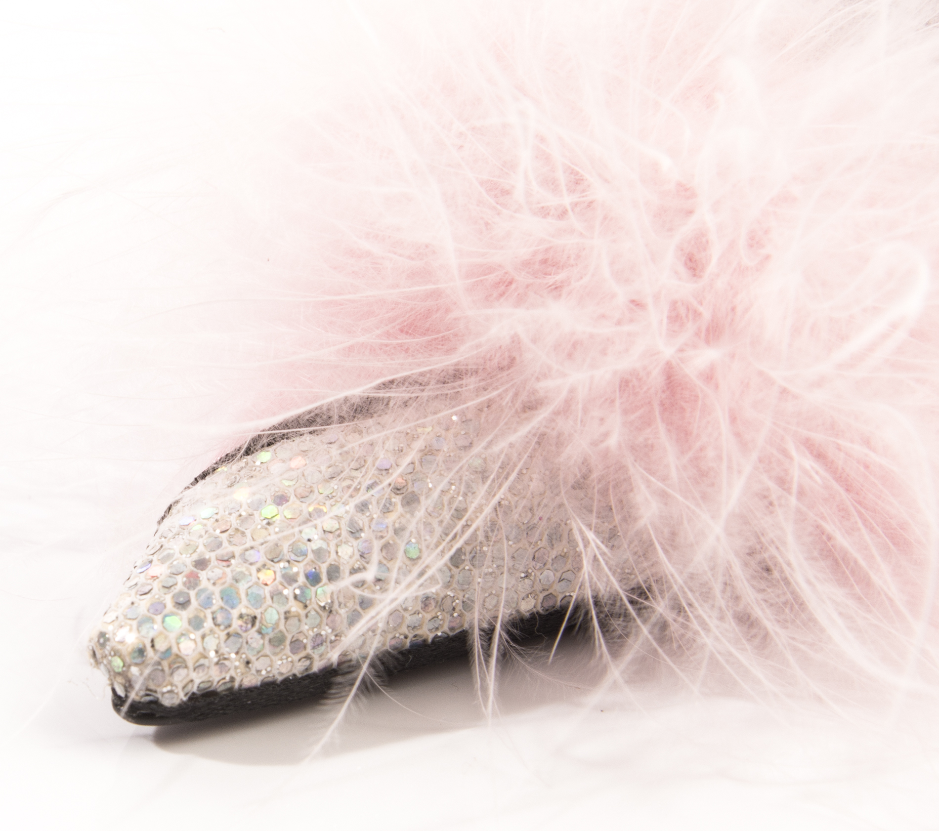 Jere Wright Pink Slipper Ring Holder