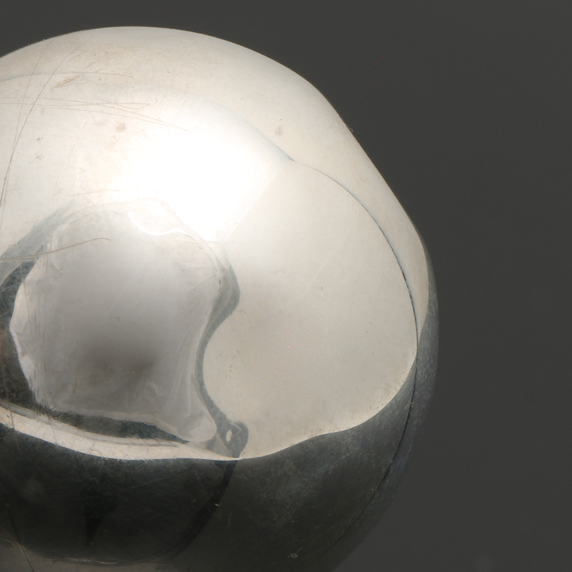 Tiffany & Co. Sterling Silver Barbell Baby Rattle