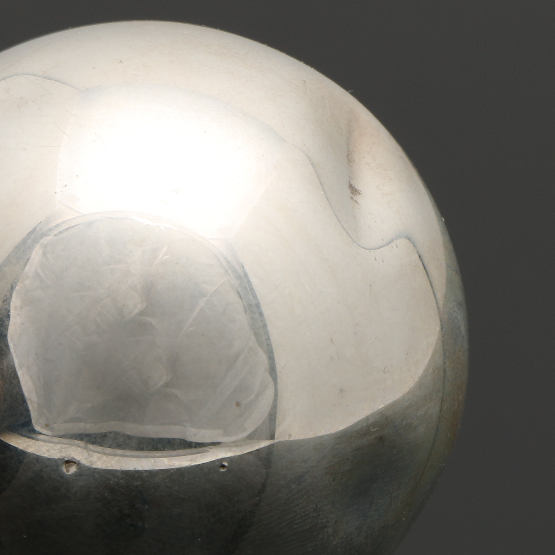 Tiffany & Co. Sterling Silver Barbell Baby Rattle