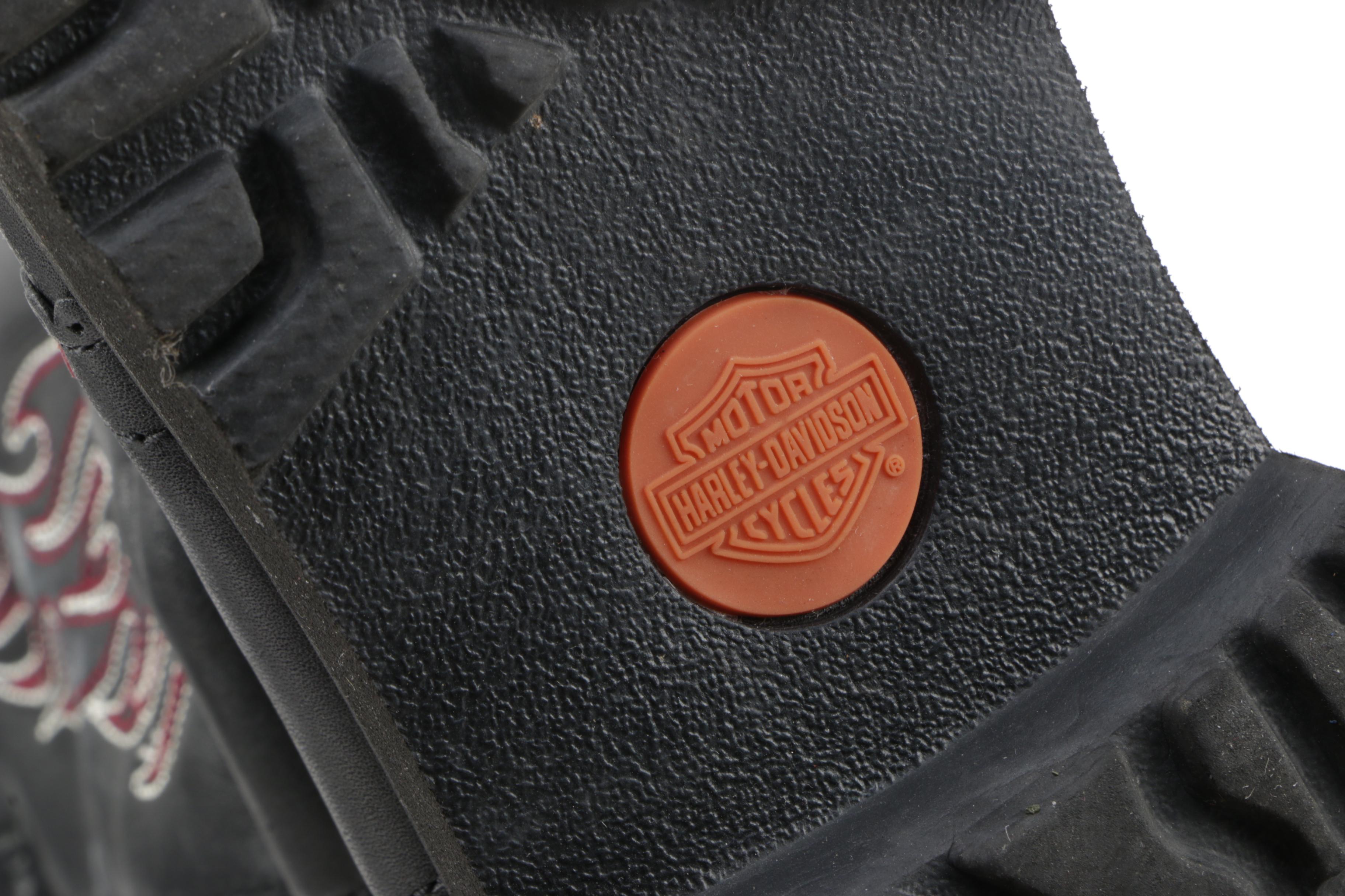 Women's Harley-Davidson Black Leather Boots