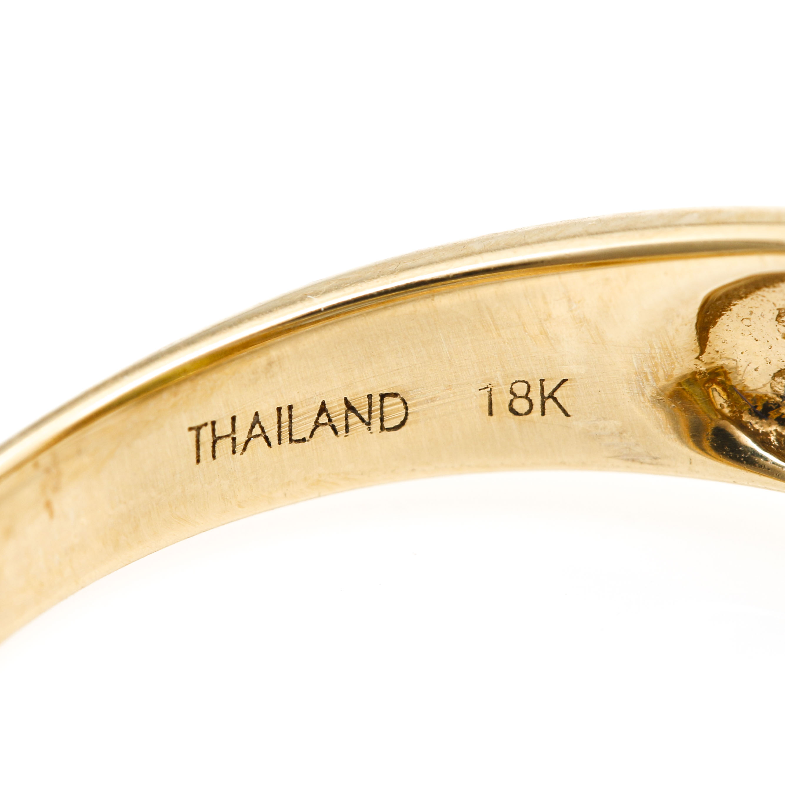 Amayani 18K Yellow Gold Sphene and Diamond Ring