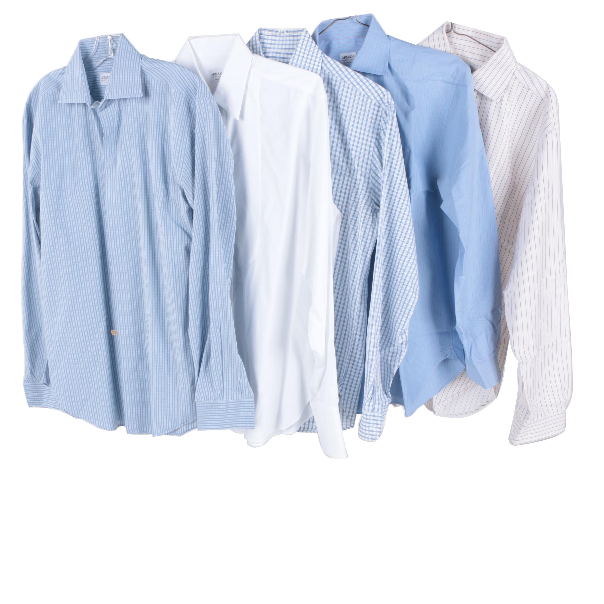 Men's Armani Collezioni Dress Shirts