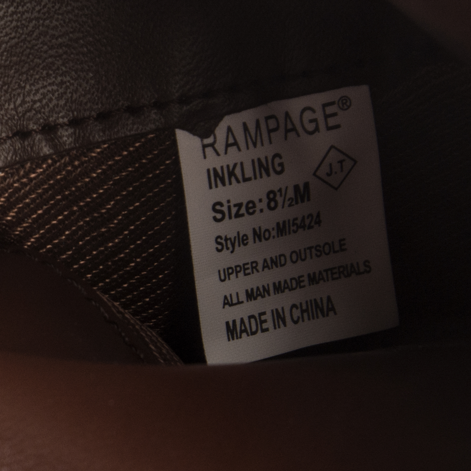 Rampage Inkling Leather Boots