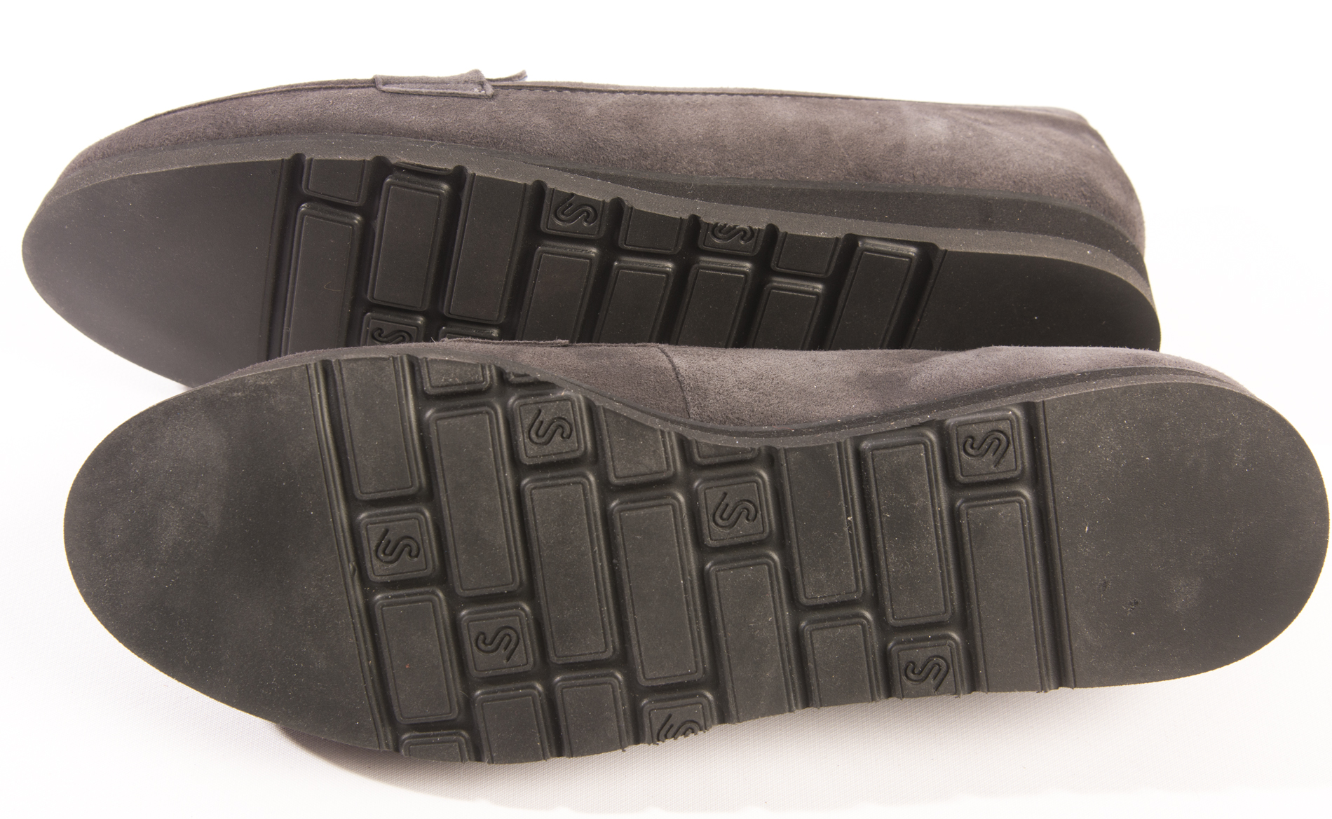 Sabrinas Grey Suede Oxfords