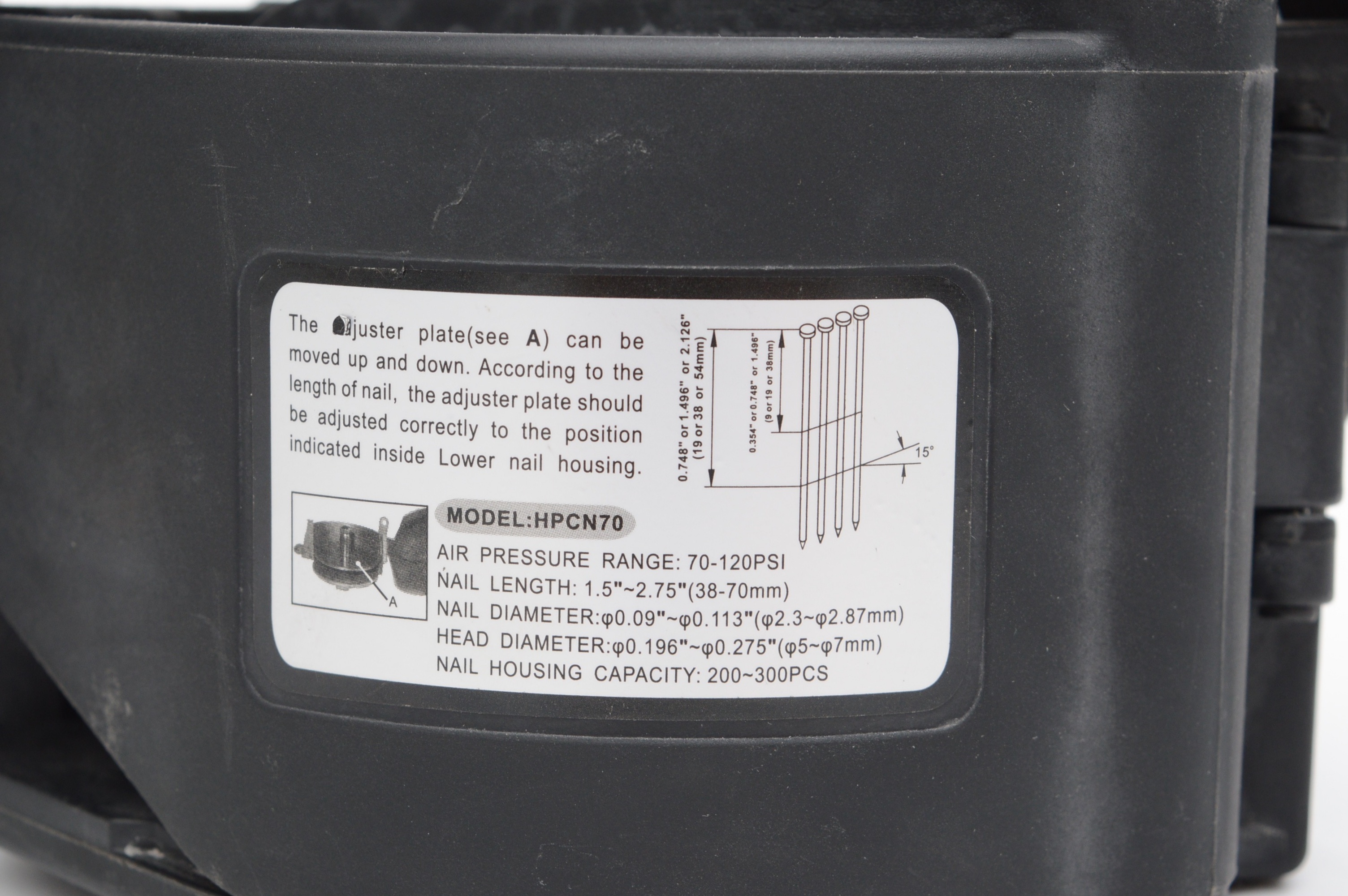 3 PRO Pallet Coil Nailer