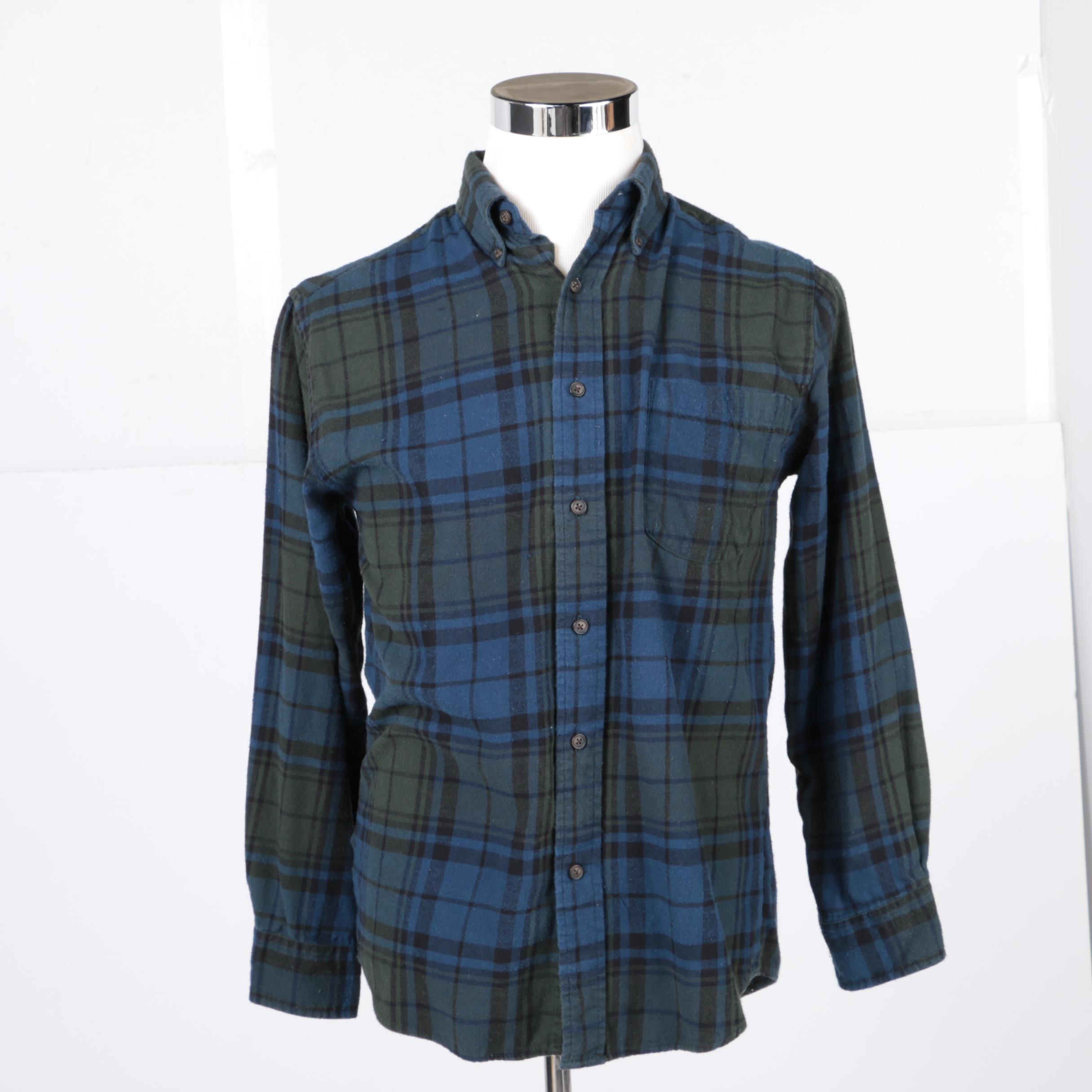 Pair of Men's Button-Down Shirts Including Gianni Versace