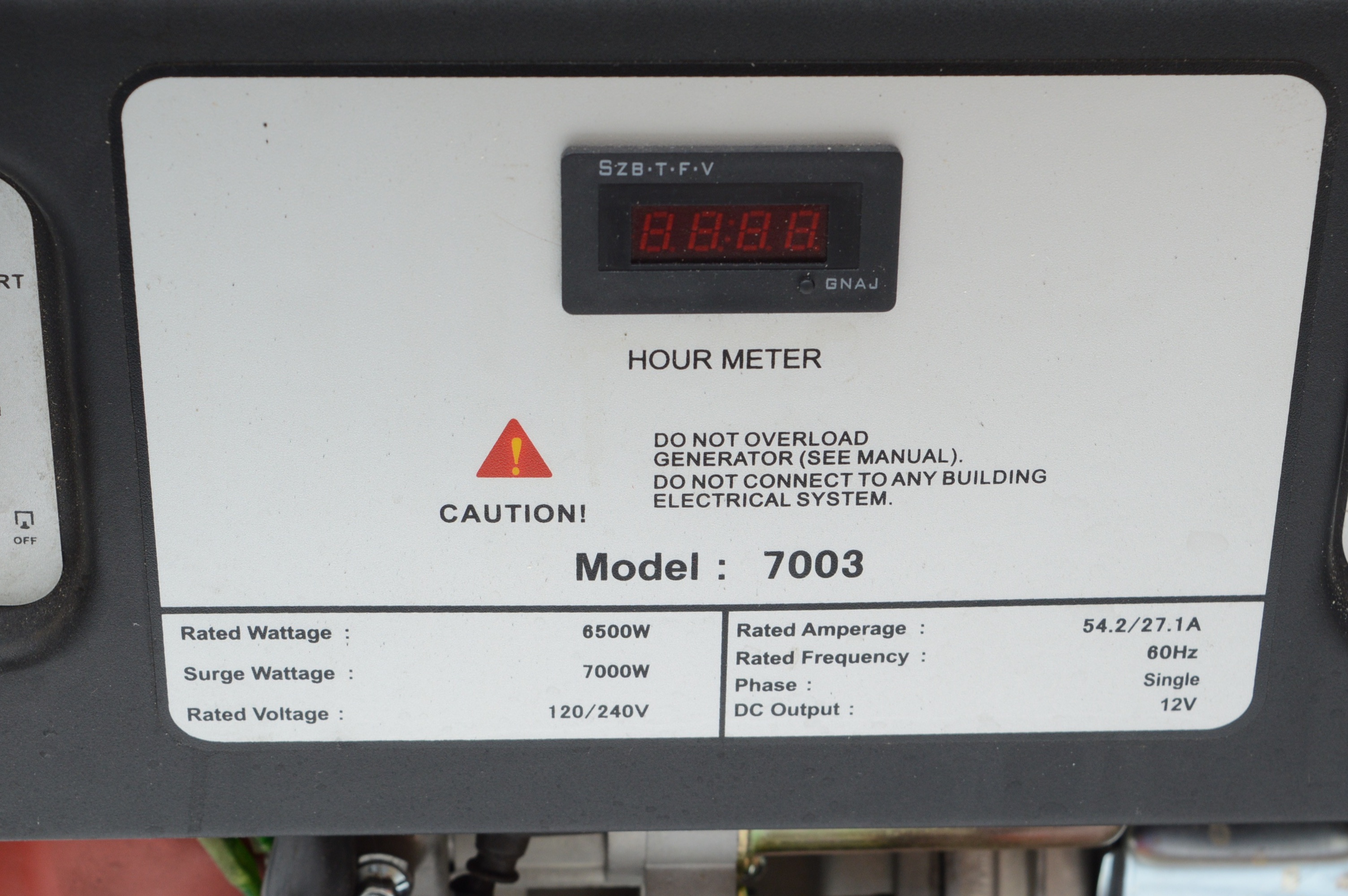 3 PRO 7000 Watt Gasoline Generator