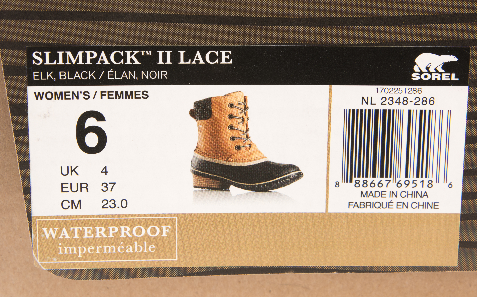 Women's Sorel Slimpack II Lace Waterproof Boots
