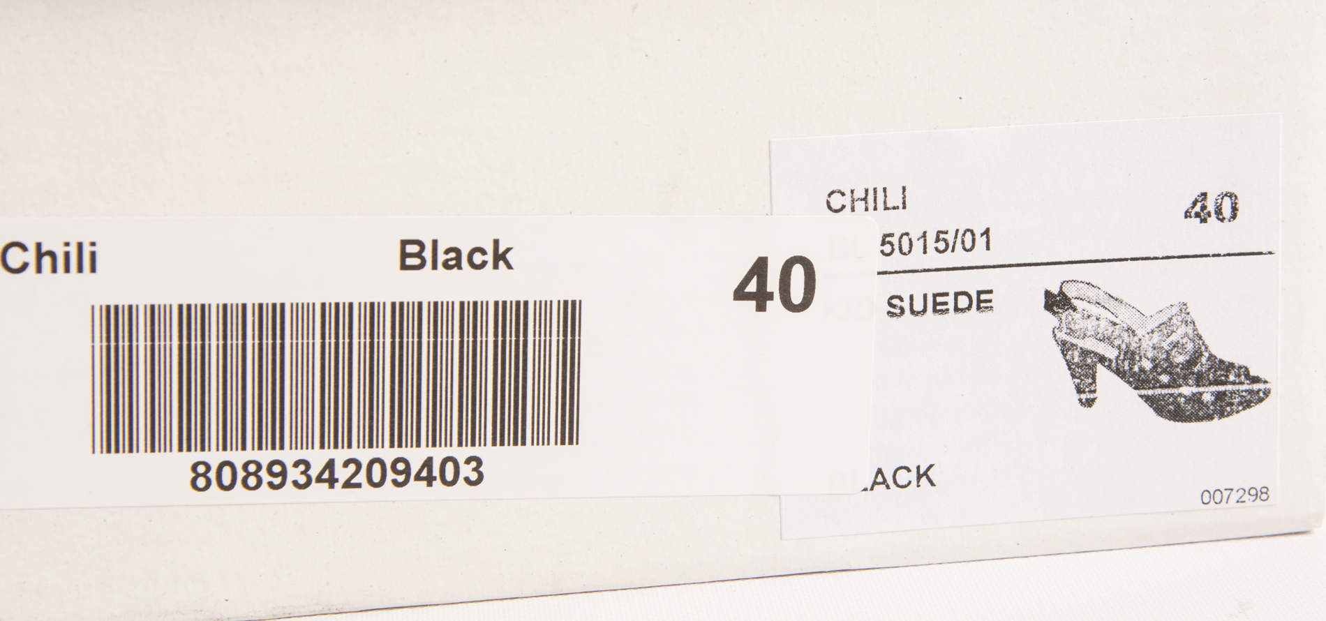 Eric Michael "Chili" Black Suede Heels