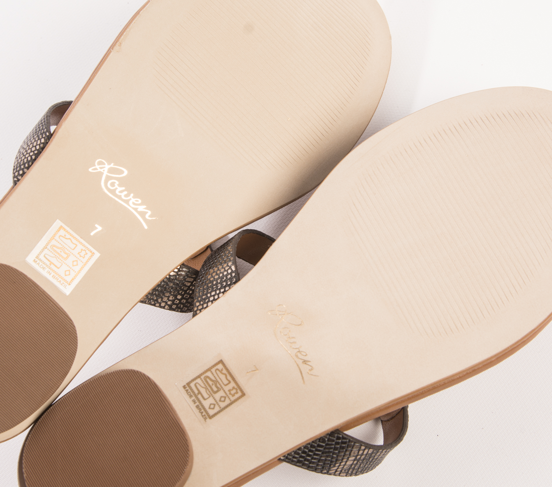 Rowen Bennett Lizard Sandals