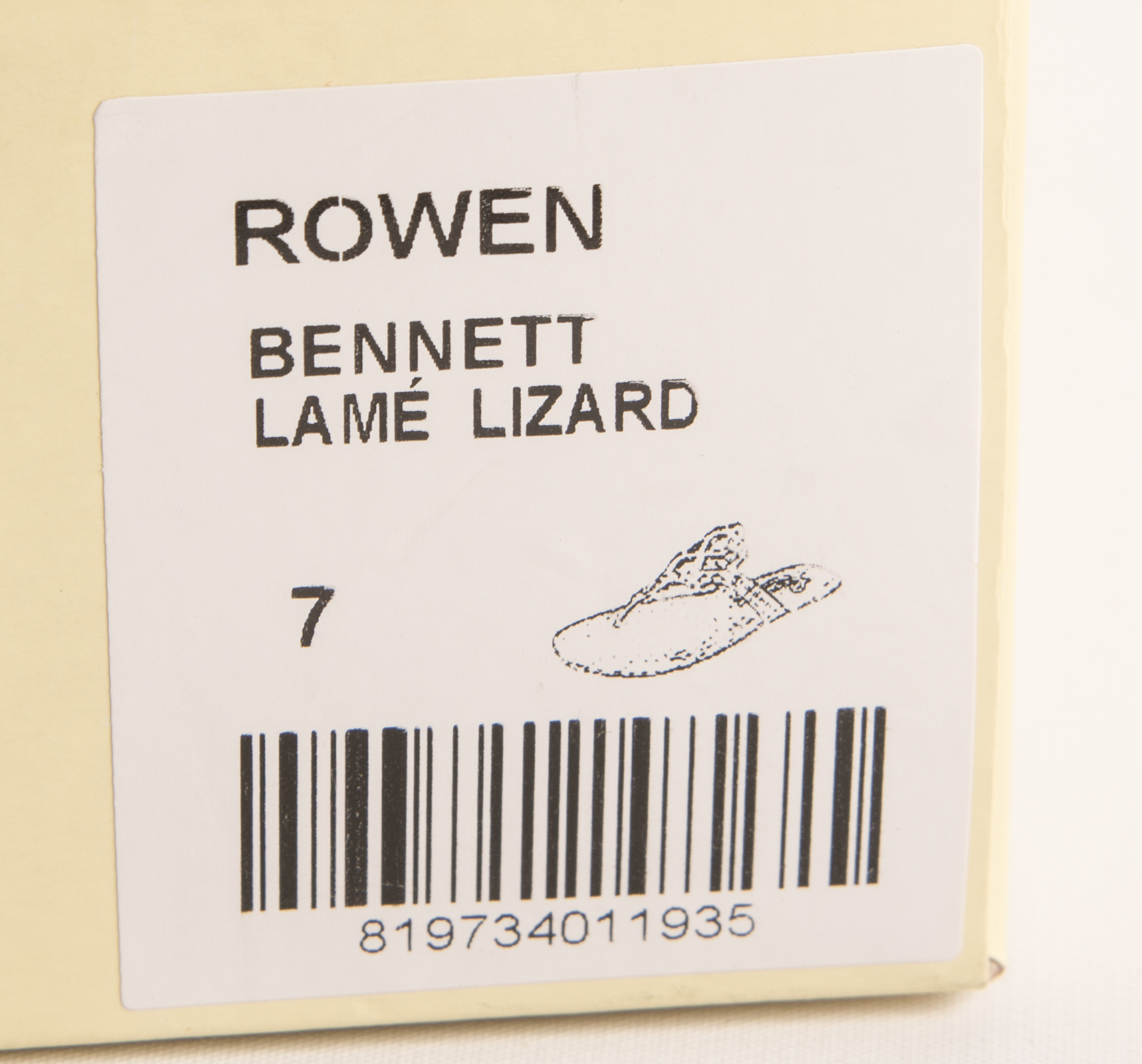 Rowen Bennett Lizard Sandals
