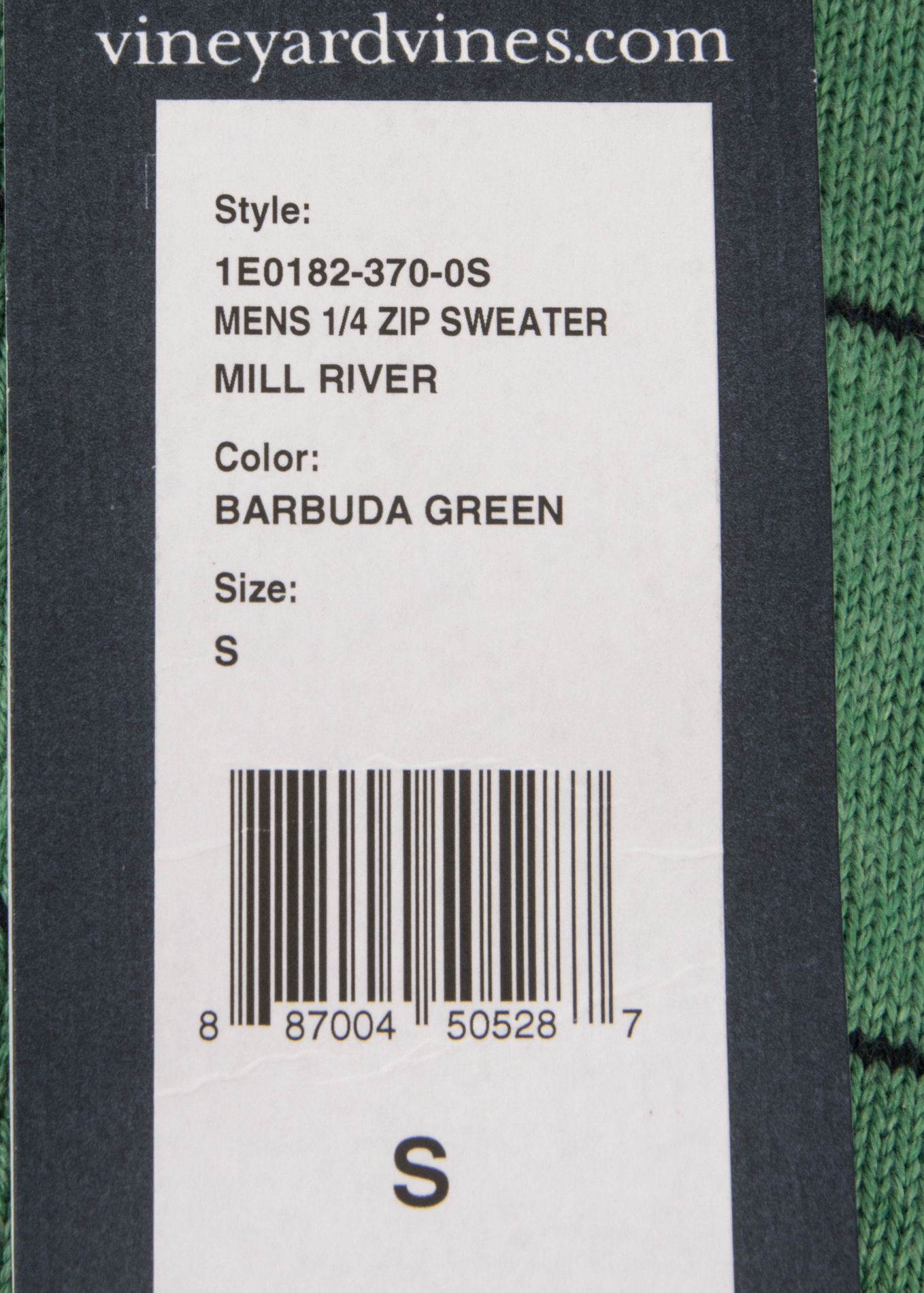 Vineyard Vines Men's Quarter-Zip Sweater