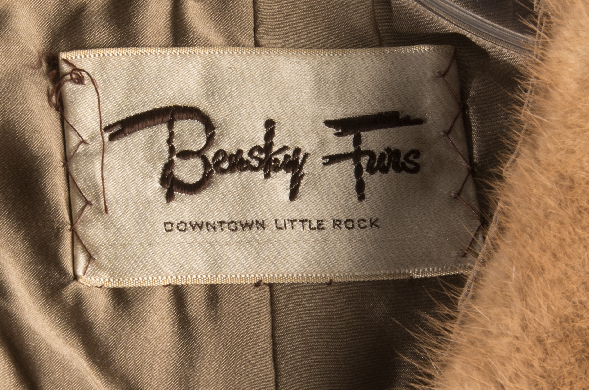 Vintage Blonde Mink Fur Stole