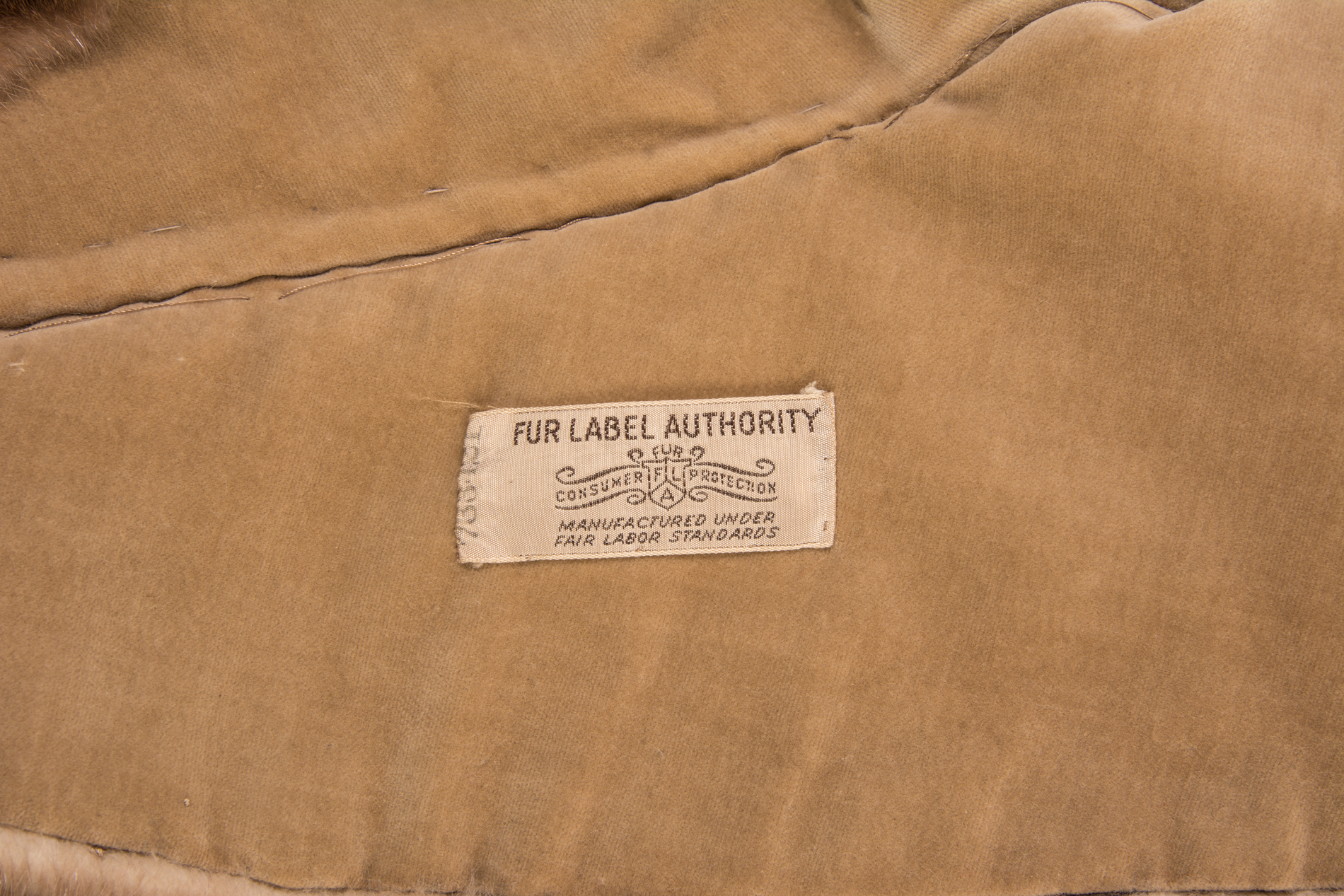 Vintage Blonde Mink Fur Stole