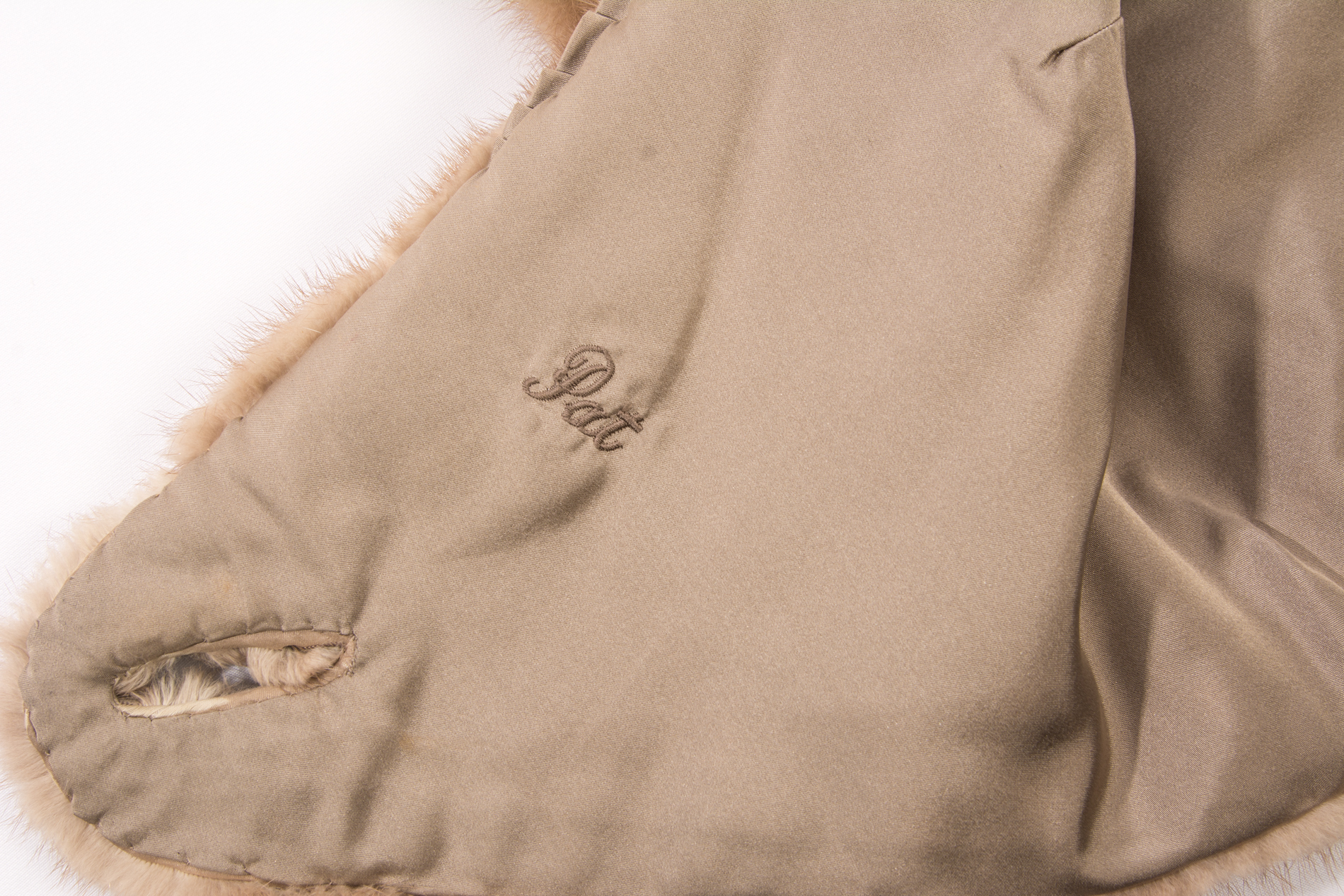 Vintage Blonde Mink Fur Stole