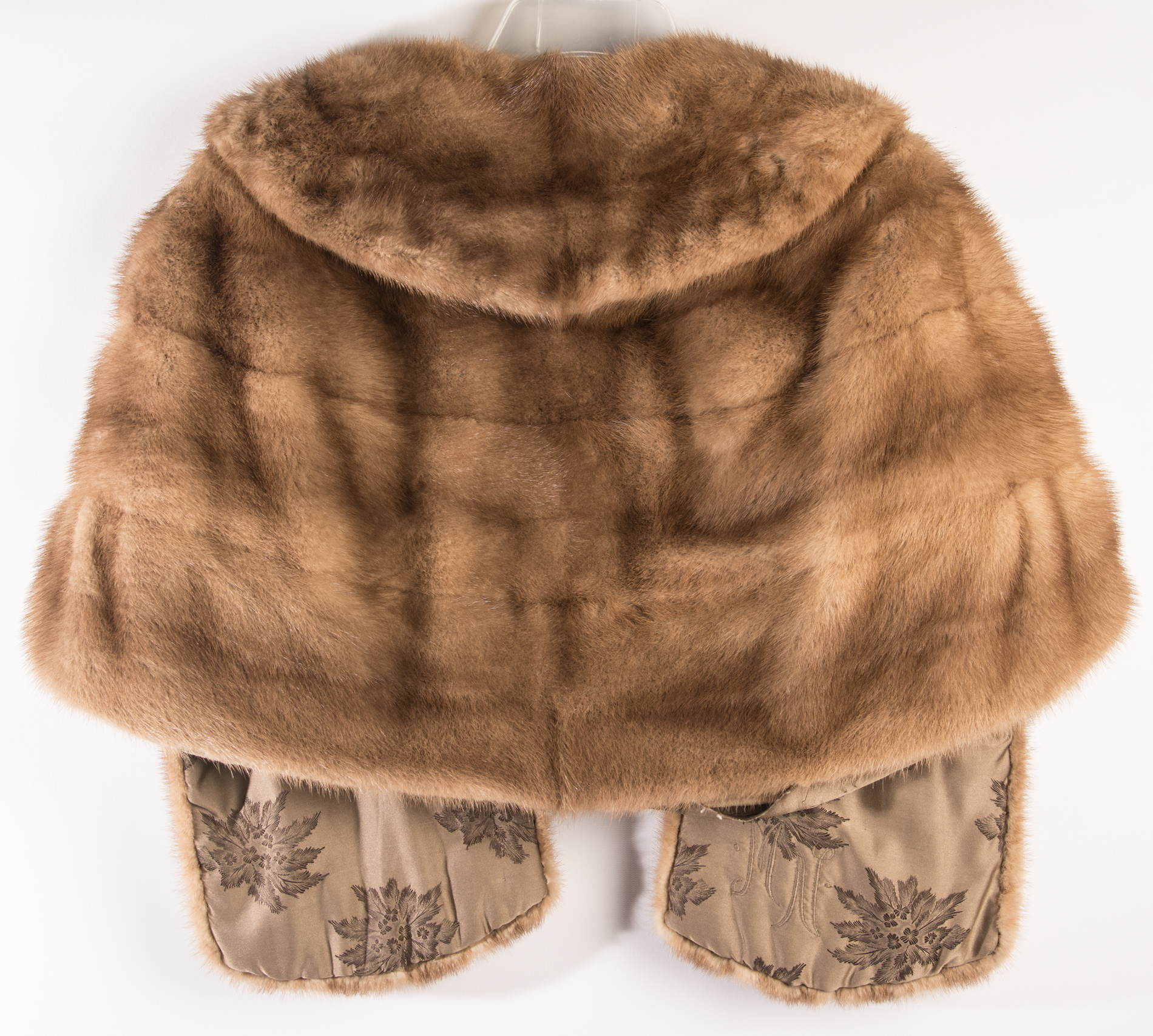 Dark Blonde Mink Stole by Alaska Fur Company
