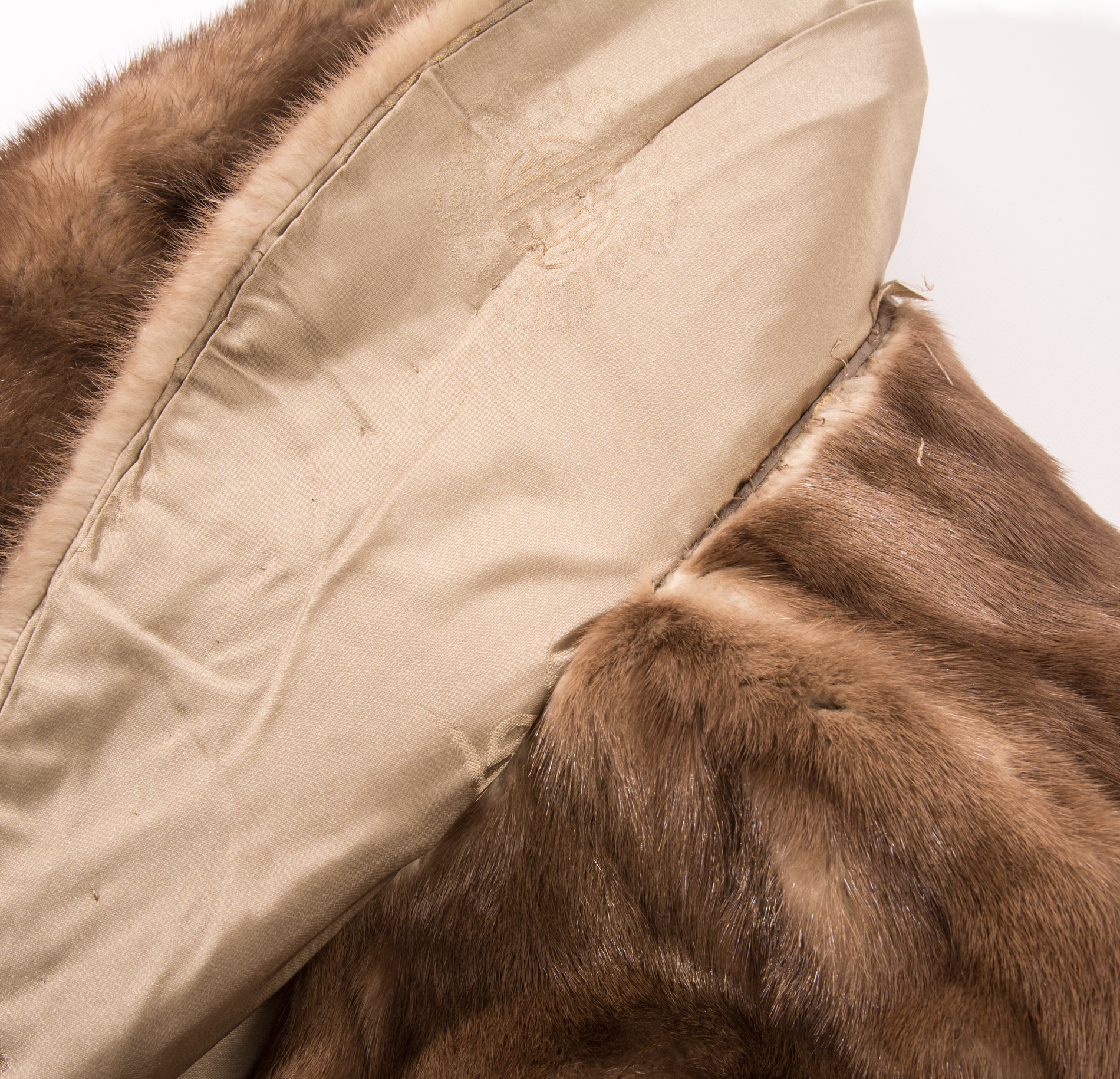 Vintage Mink Fur Stole by Arthur Rosenbaum
