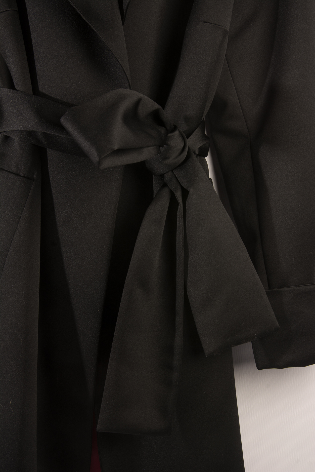 Women's Black Trench Coat by Talbots