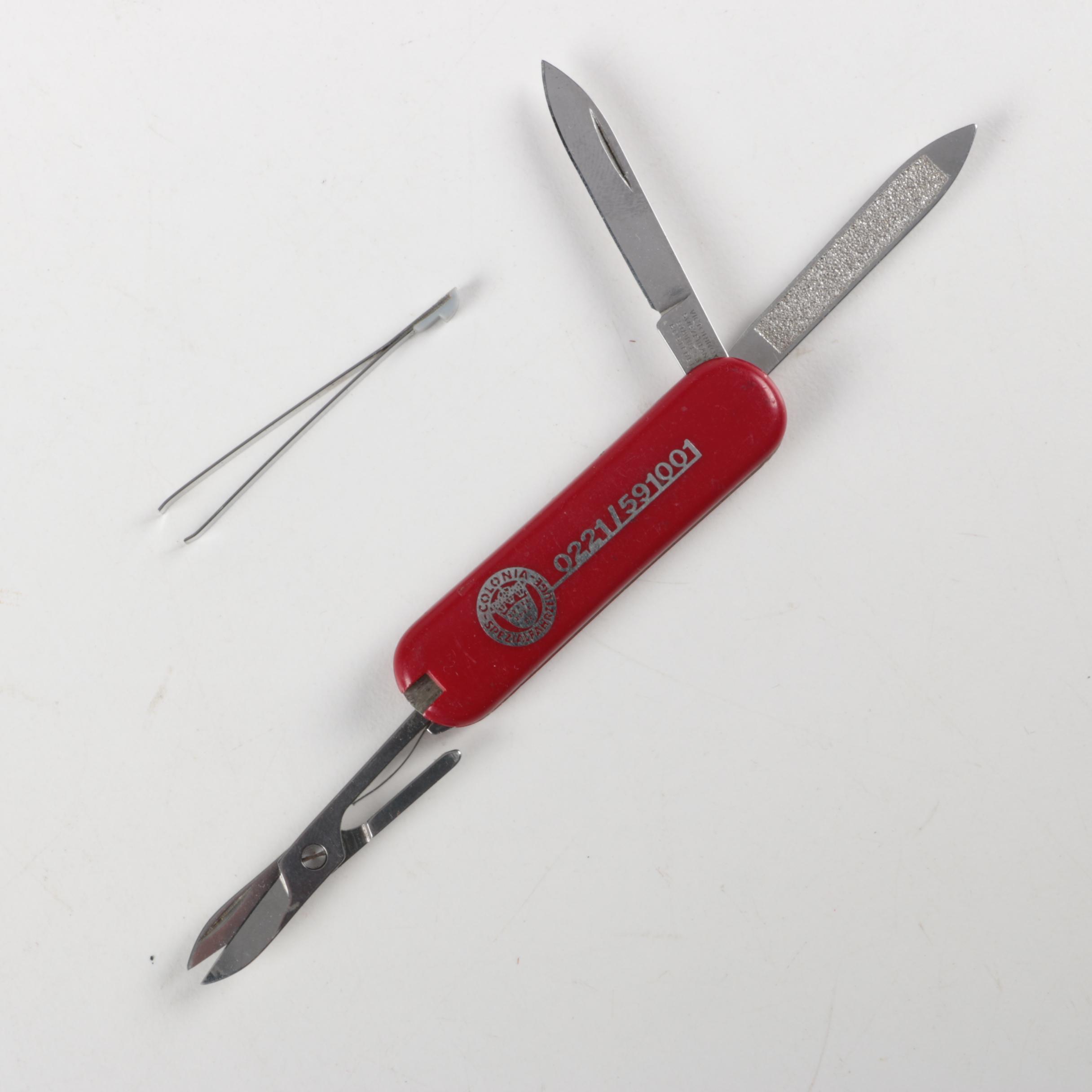 Assortment of Small Swiss Army Utility Pocket Knives