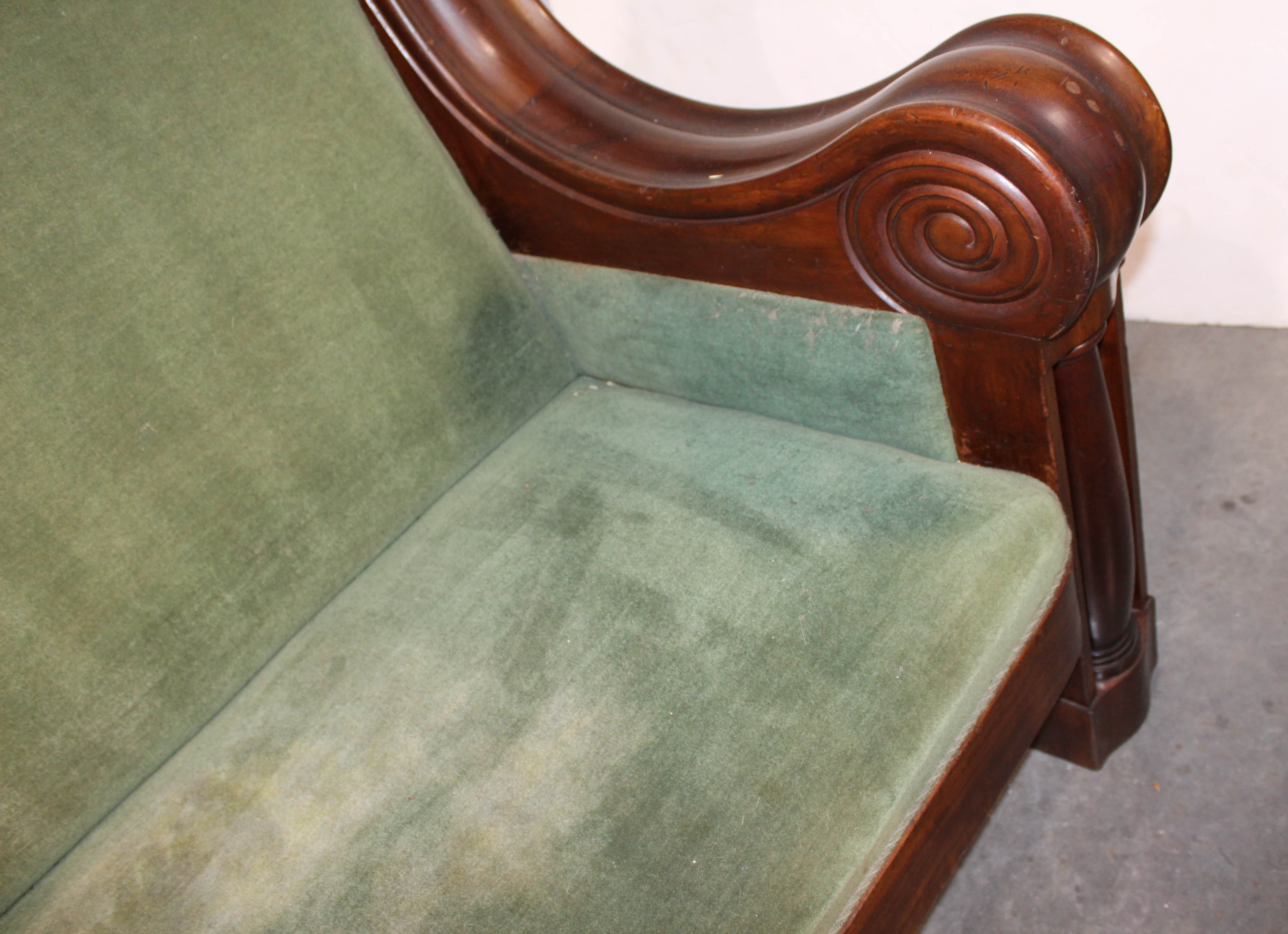 Early Twentieth Century Empire / Art Deco Style Bench