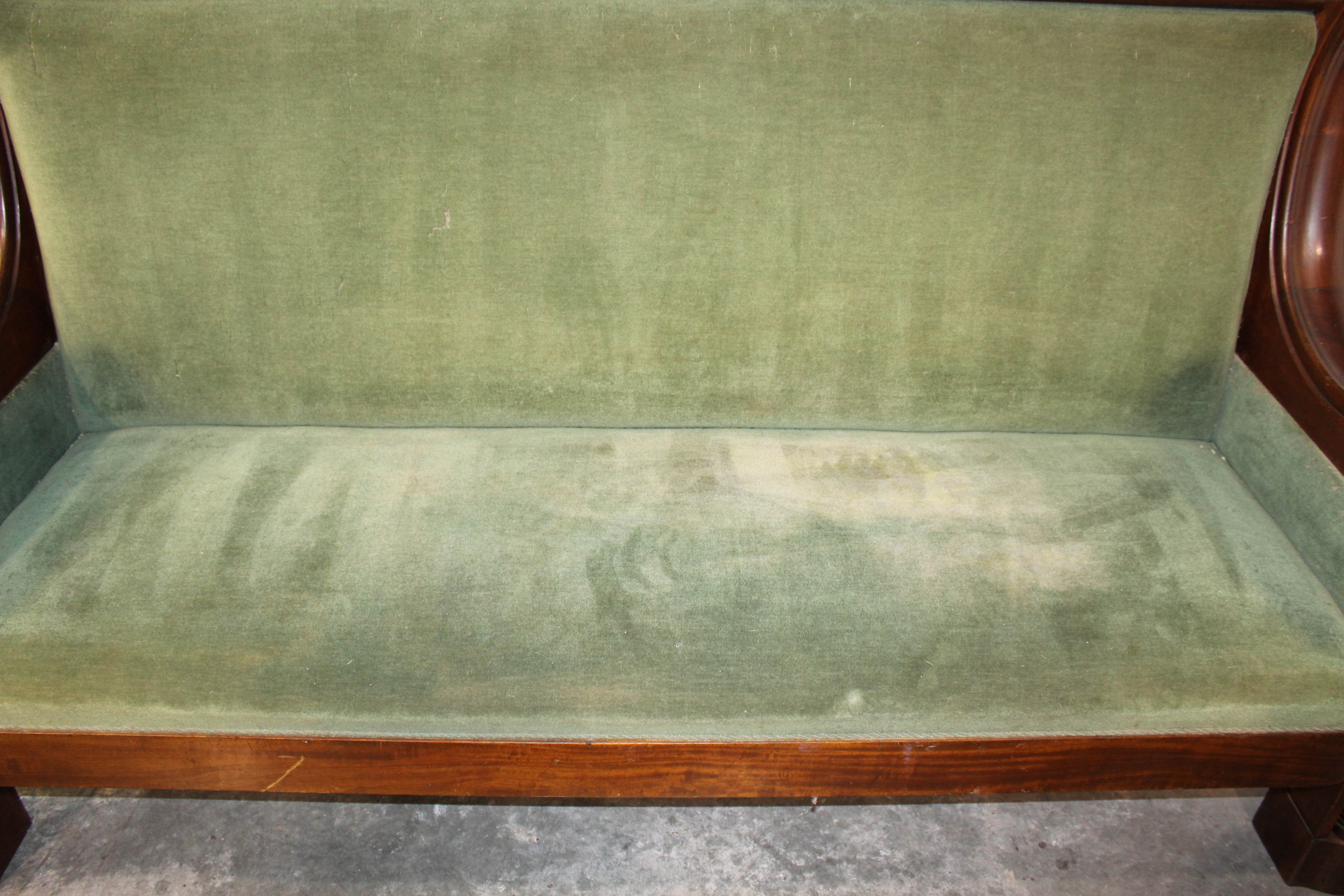 Early Twentieth Century Empire / Art Deco Style Bench