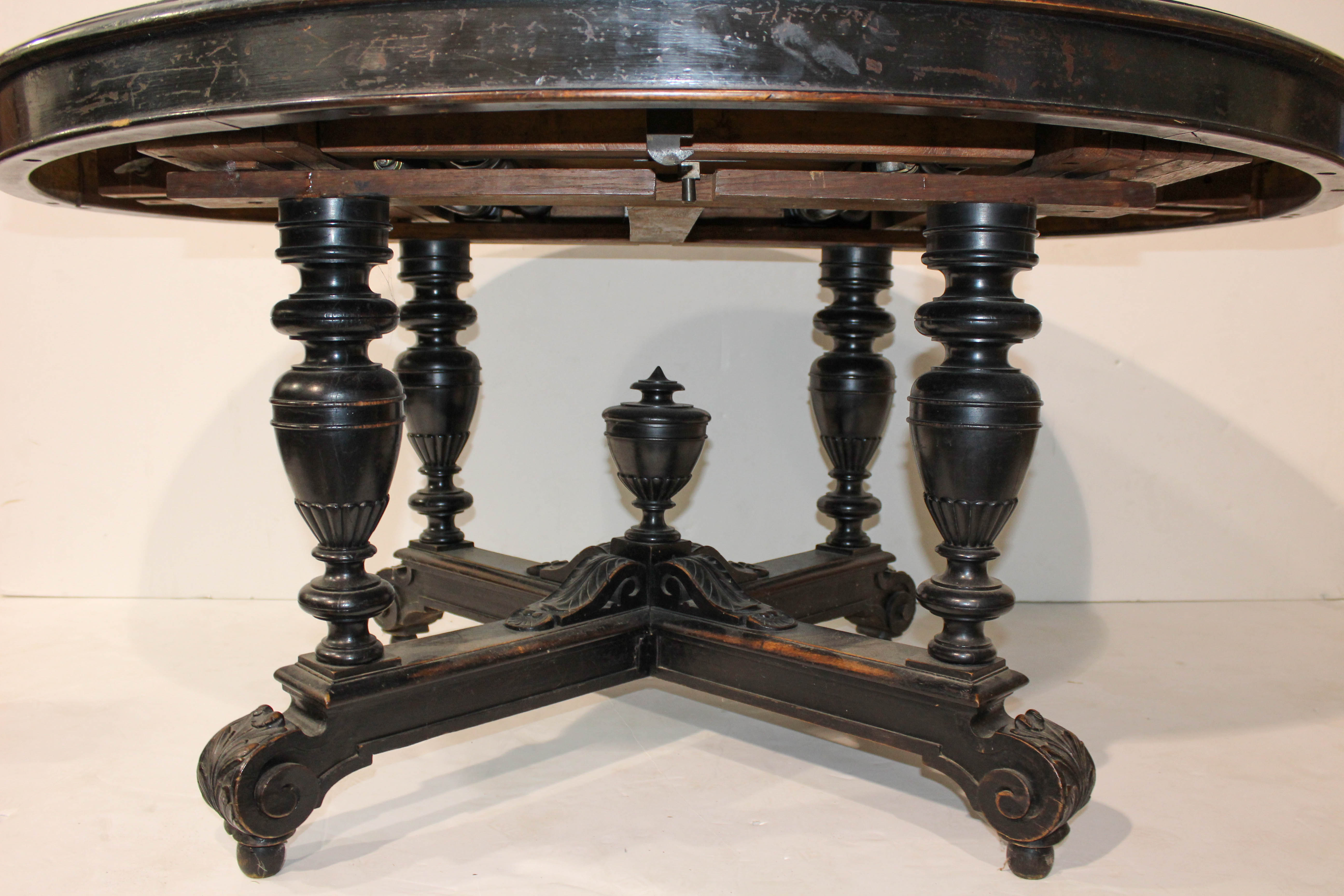 Renaissance Revival Style Round Table