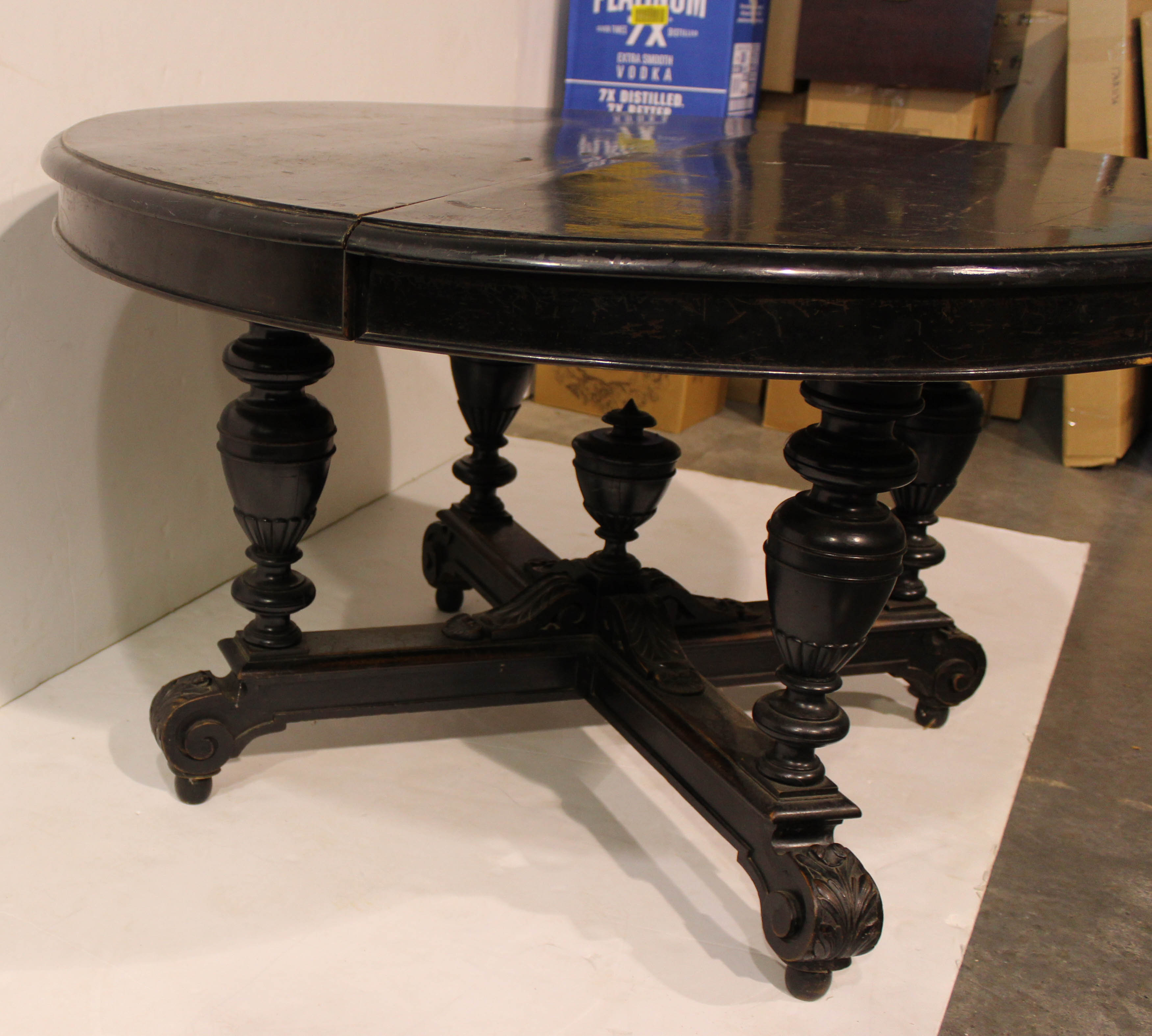 Renaissance Revival Style Round Table