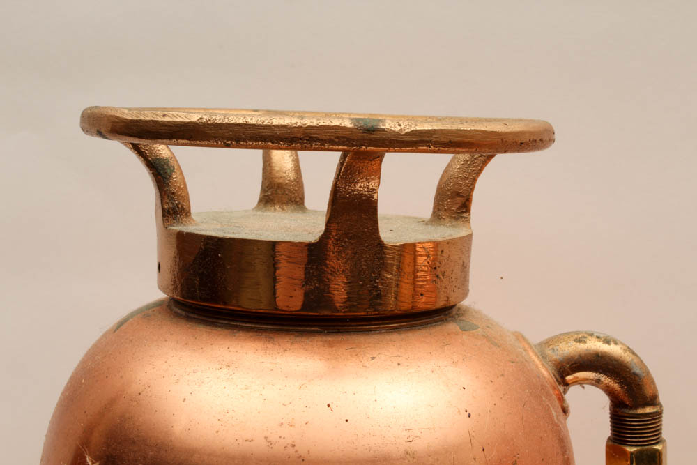 Vintage Elkhart Copper and Brass Fire Extinguishers