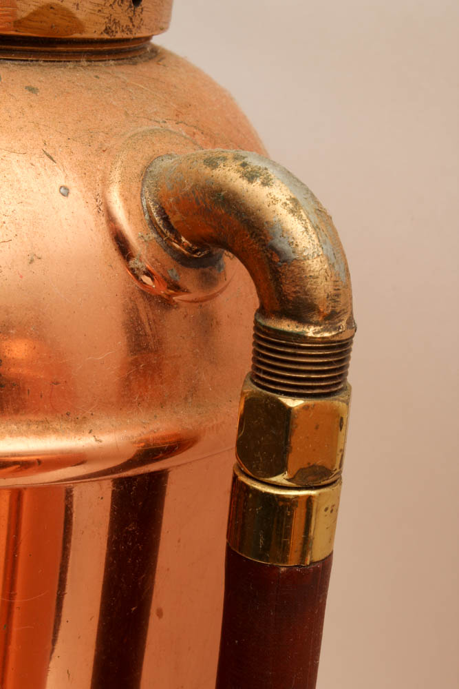 Vintage Elkhart Copper and Brass Fire Extinguishers